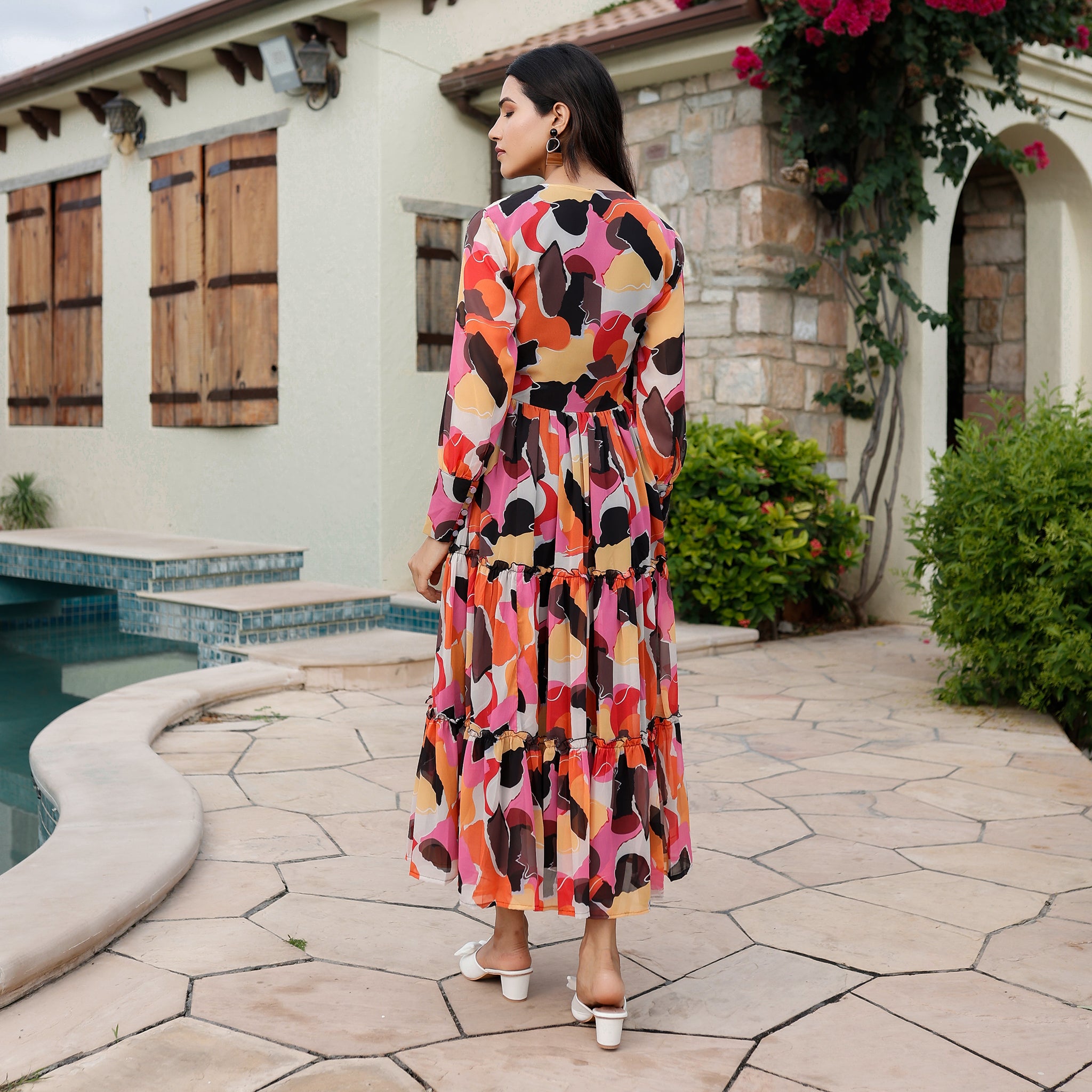 Luisa Multicolor Maxi Dress