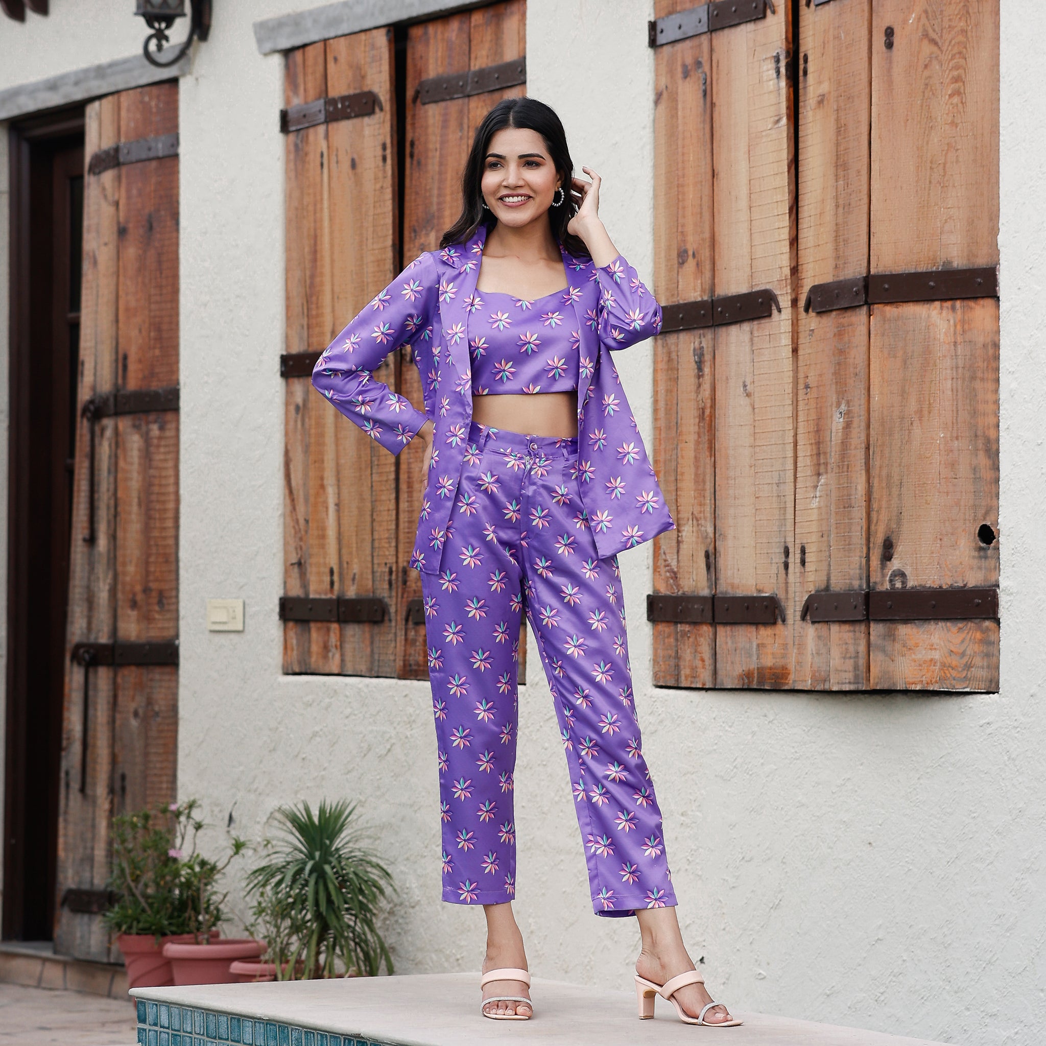 Martha Satin Co-Ord Set