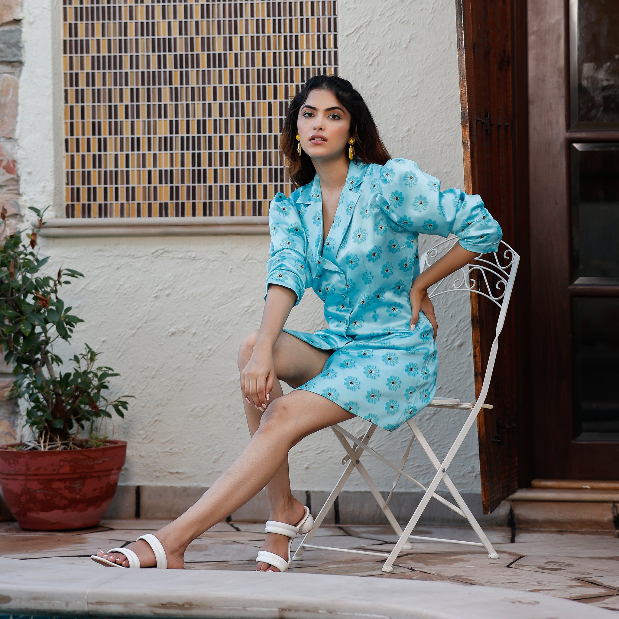 Keisha Floral Short Dress