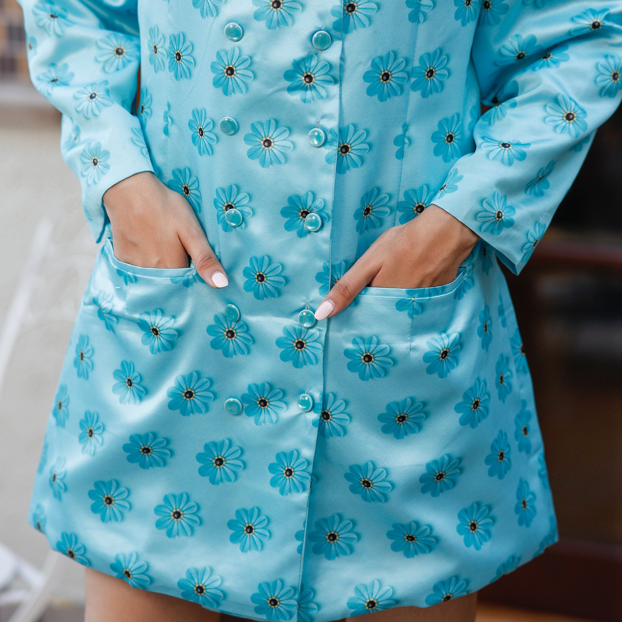 Keisha Floral Short Dress