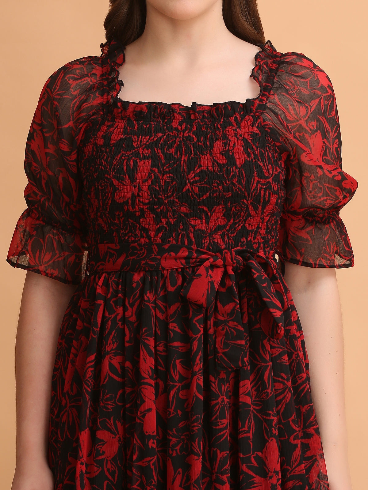 Medika Multicolor Floral Maxi Dress