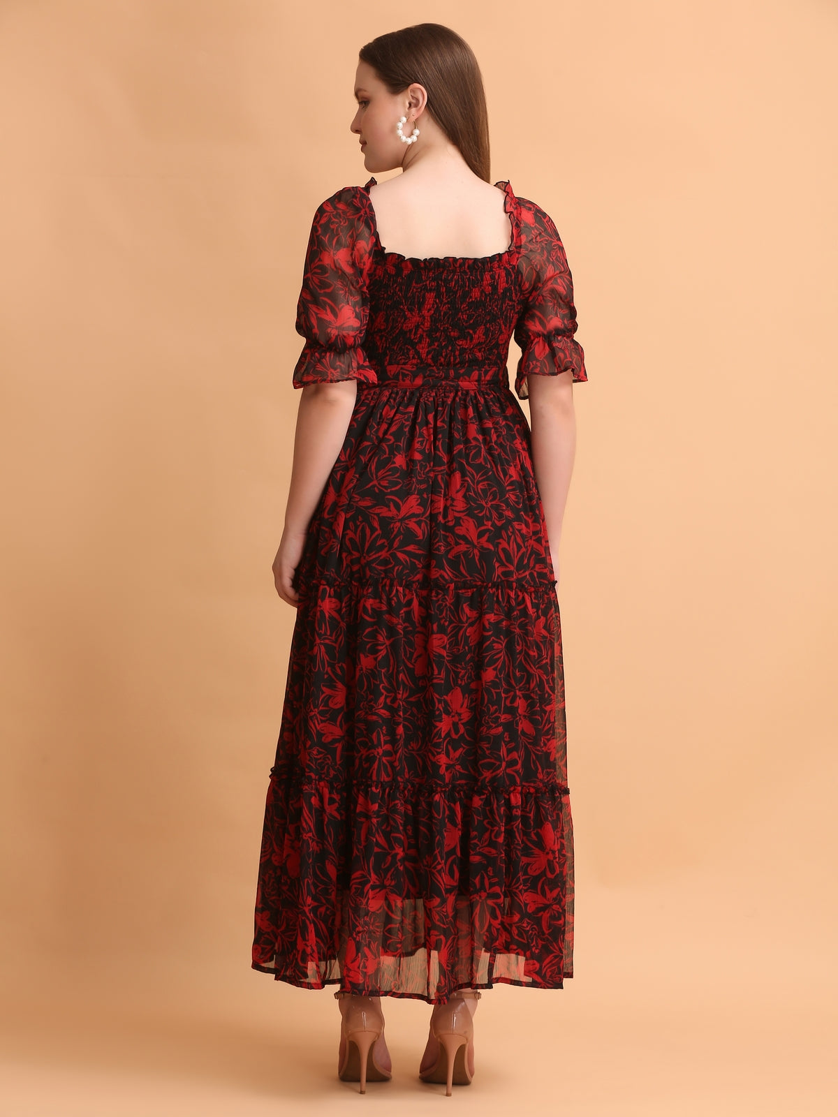 Medika Multicolor Floral Maxi Dress