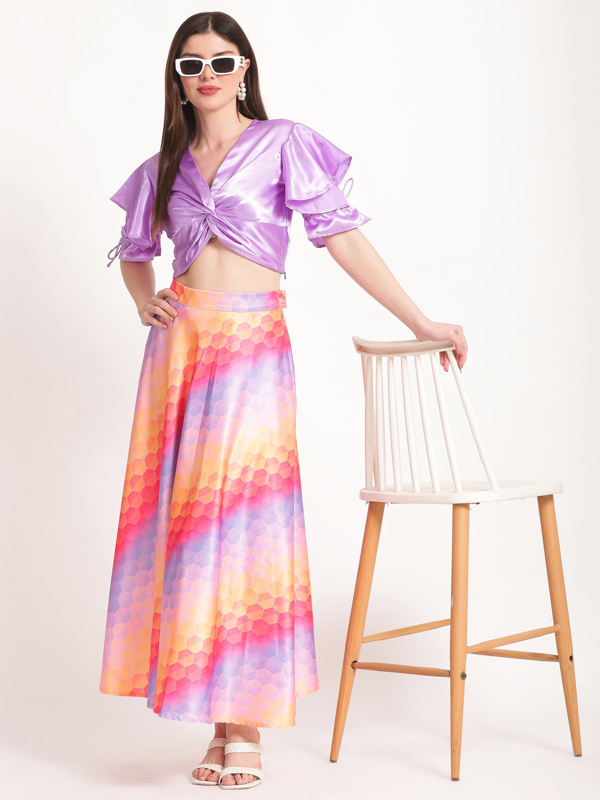 Liliana Satin Co-Ord Set