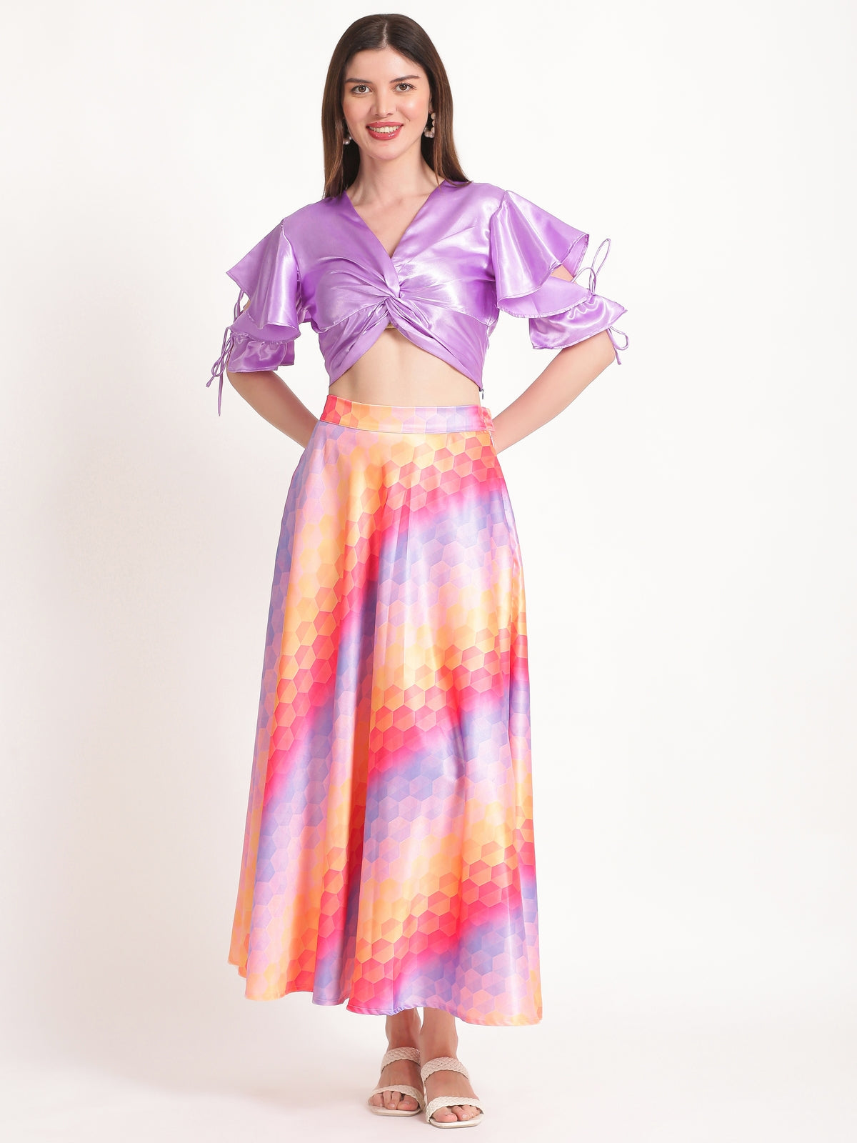 Liliana Satin Co-Ord Set