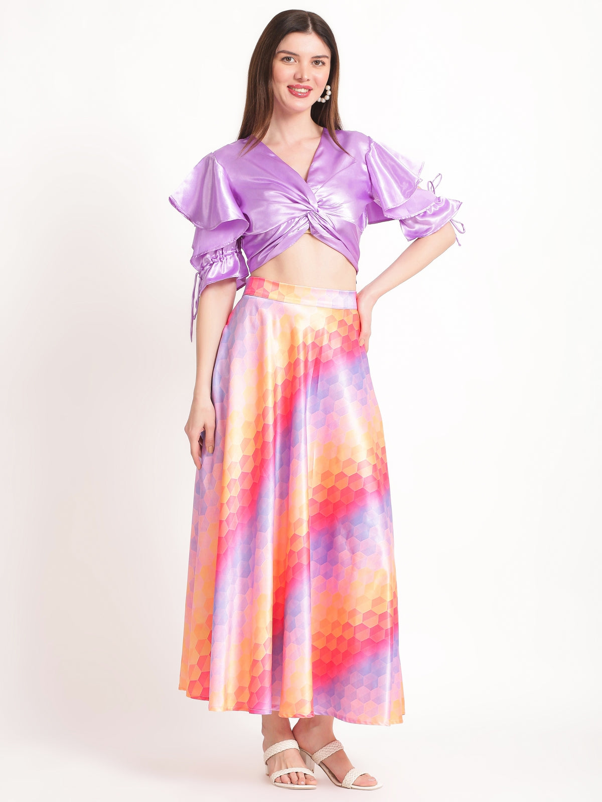 Liliana Satin Co-Ord Set