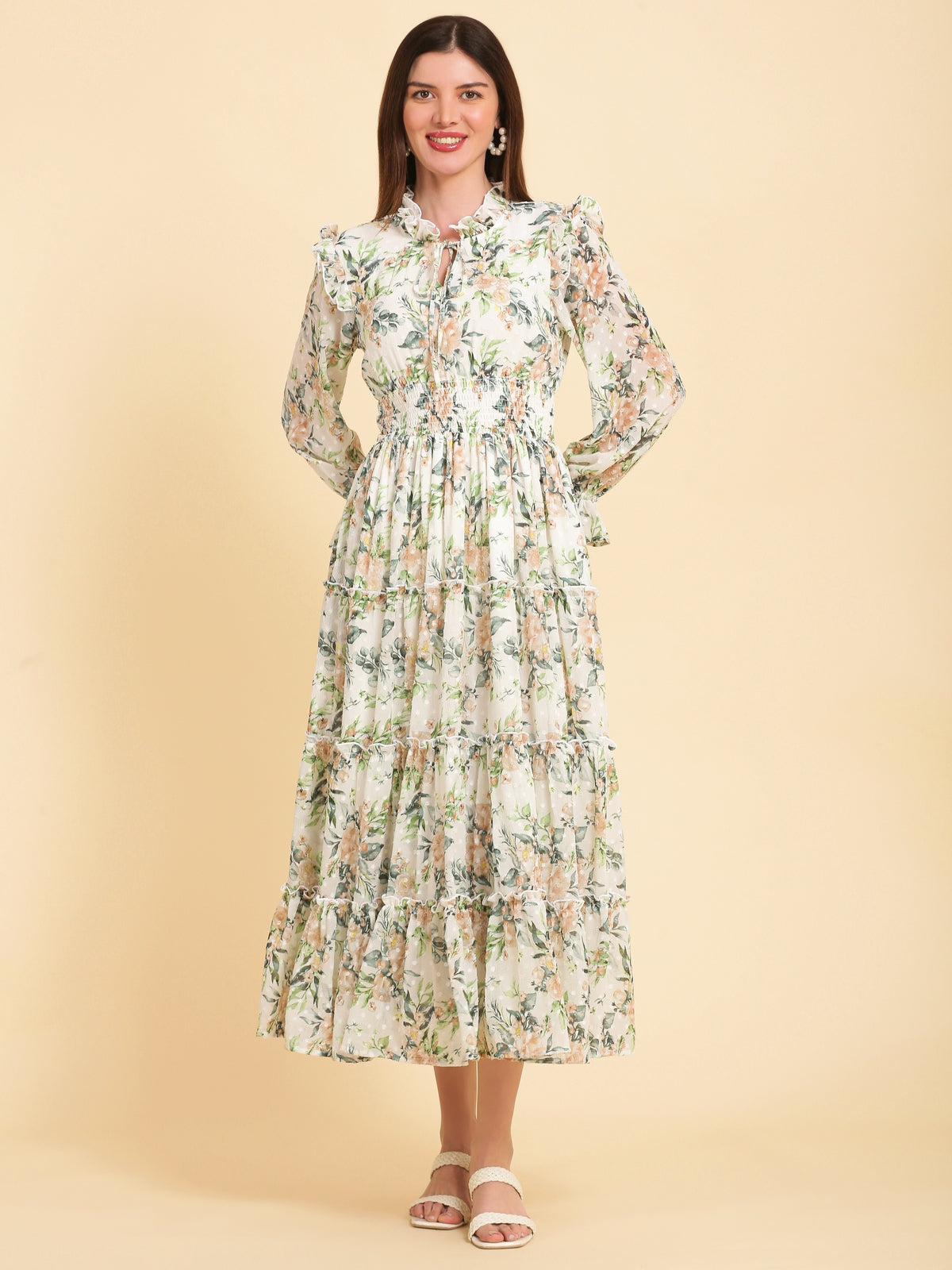 Margot Flared Maxi Dress