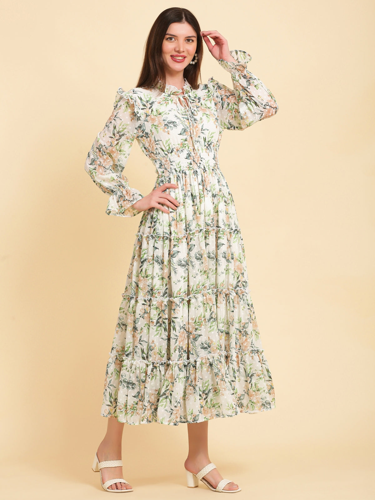 Margot Flared Maxi Dress