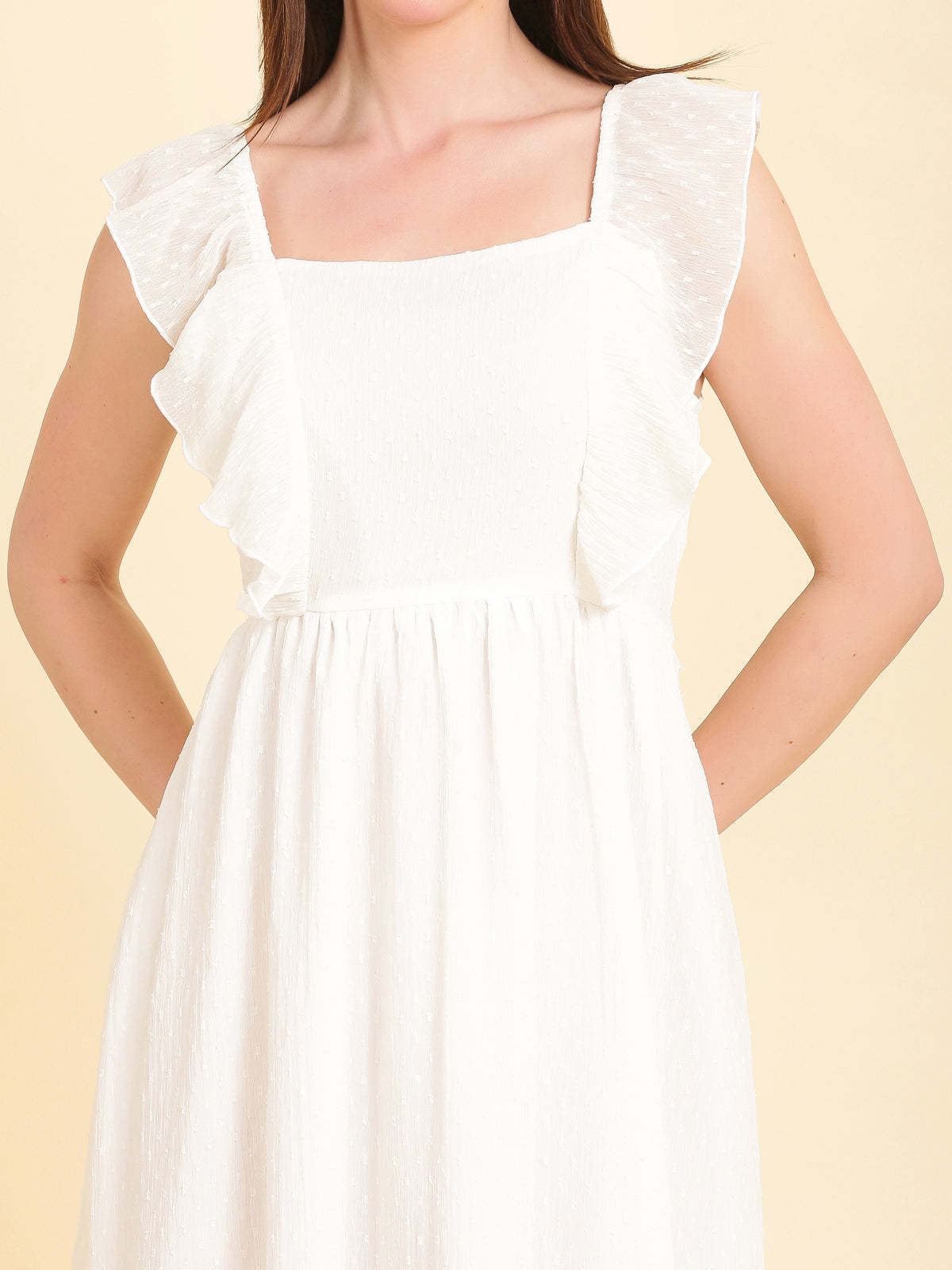 Aurelia White Maxi Dress
