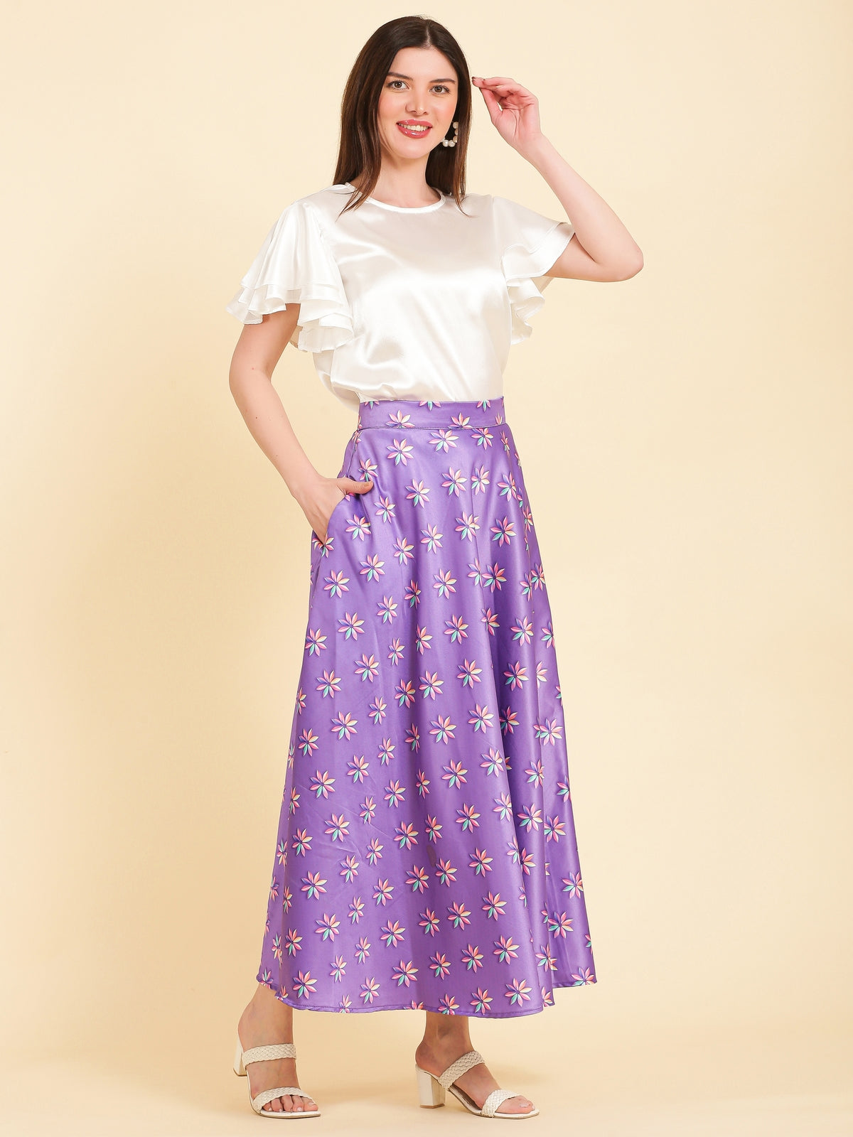 Laurel Satin Co-Ord Set