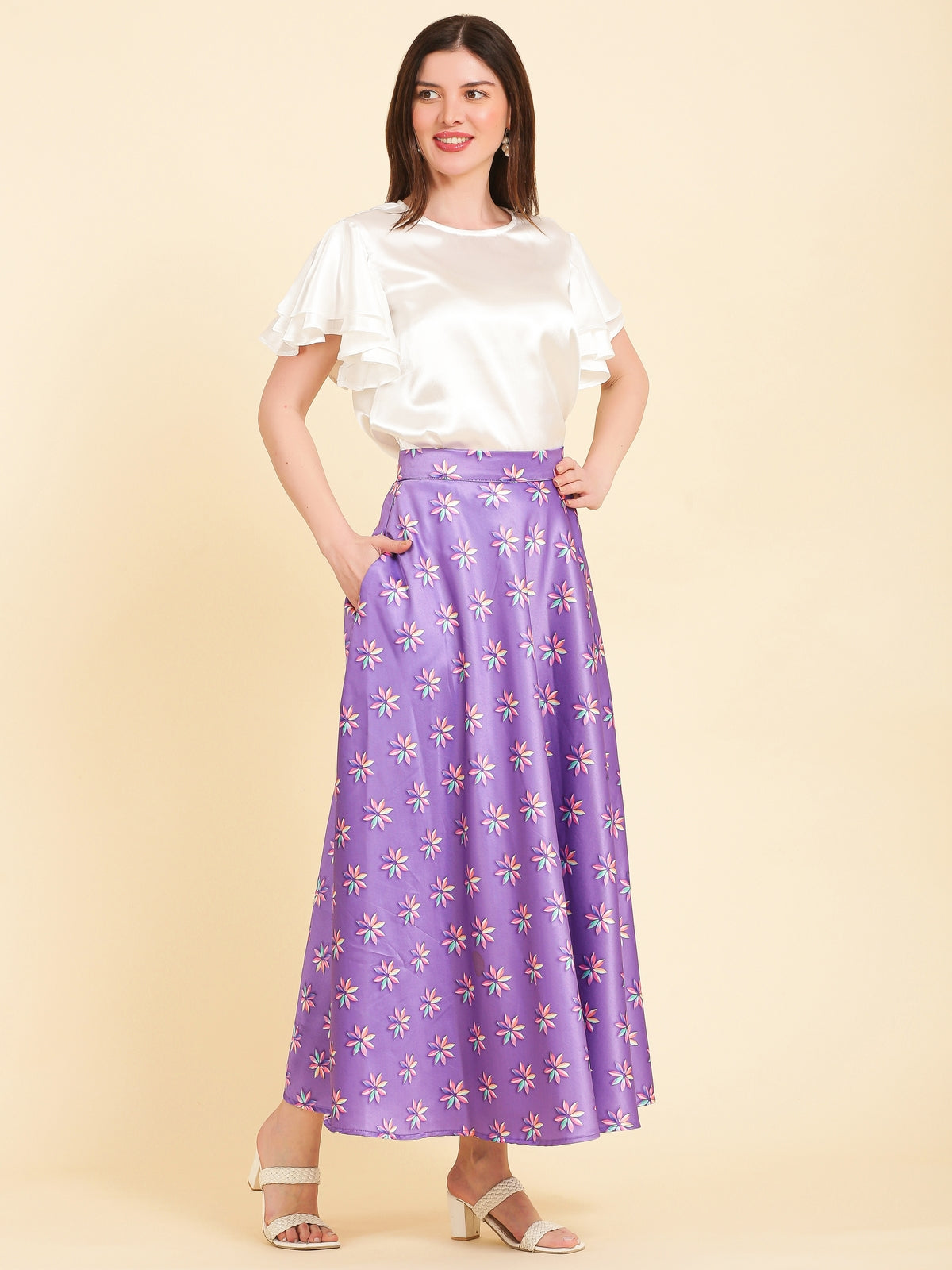 Laurel Satin Co-Ord Set