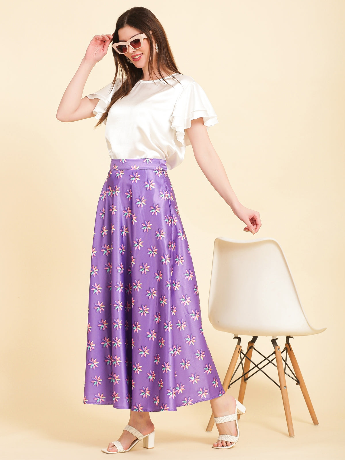 Laurel Satin Co-Ord Set