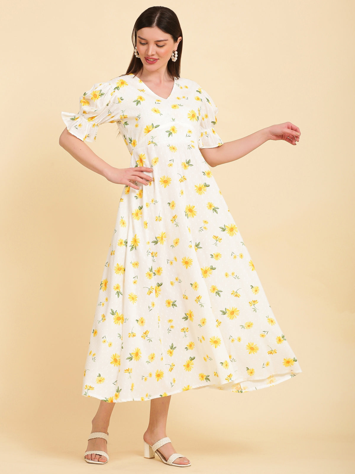 Sienna Cotton Maxi Dress