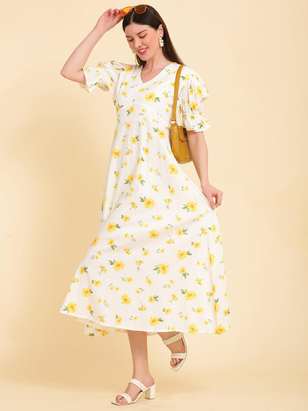 Sienna Cotton Maxi Dress