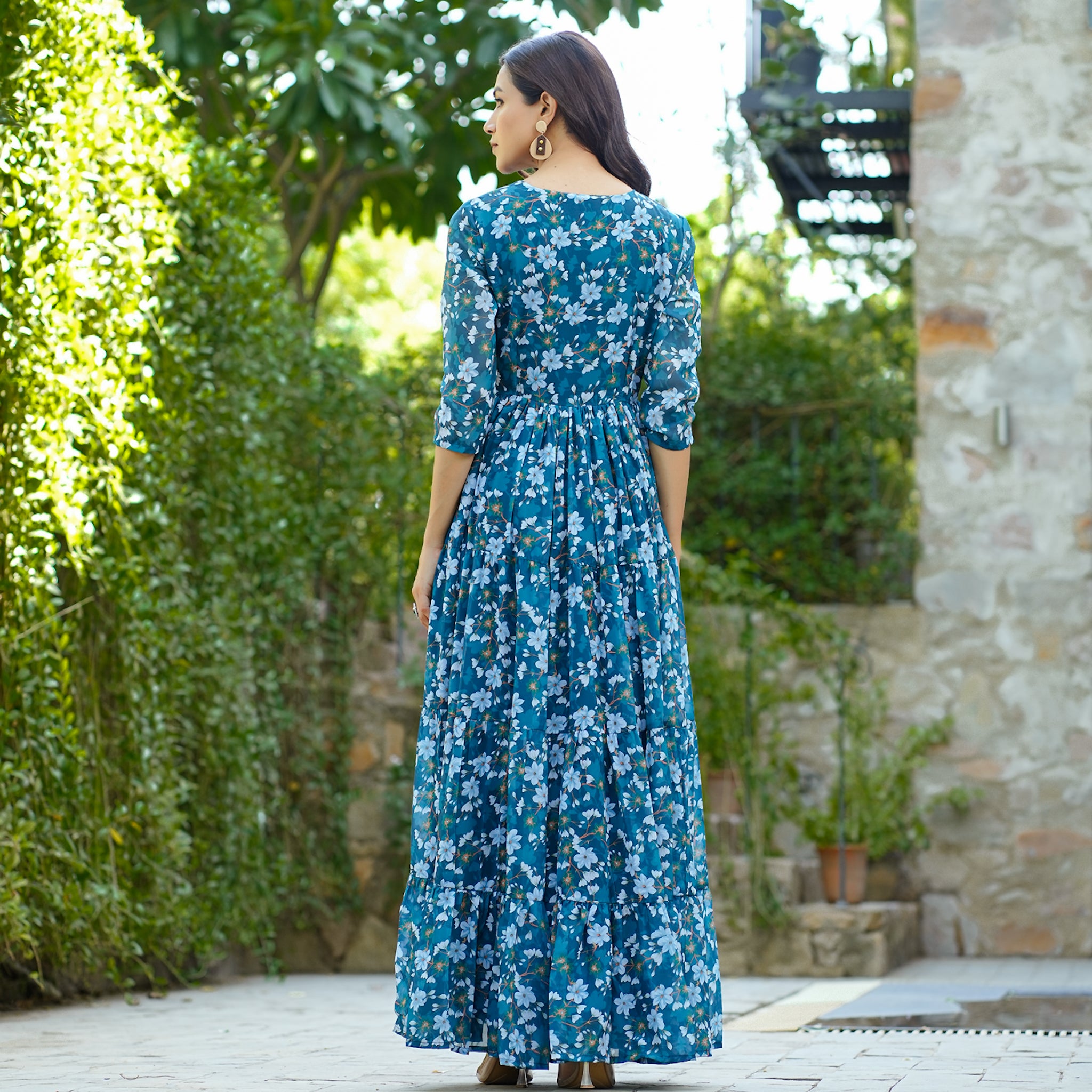 Valerie Flared Maxi Dress