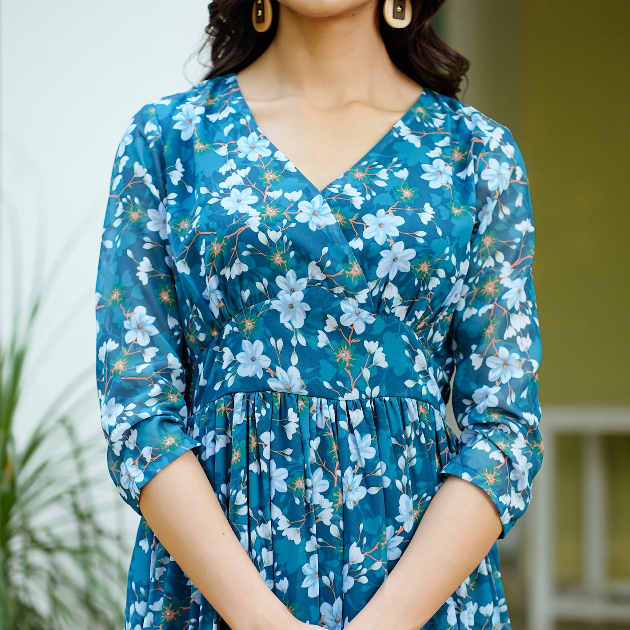 Valerie Flared Maxi Dress