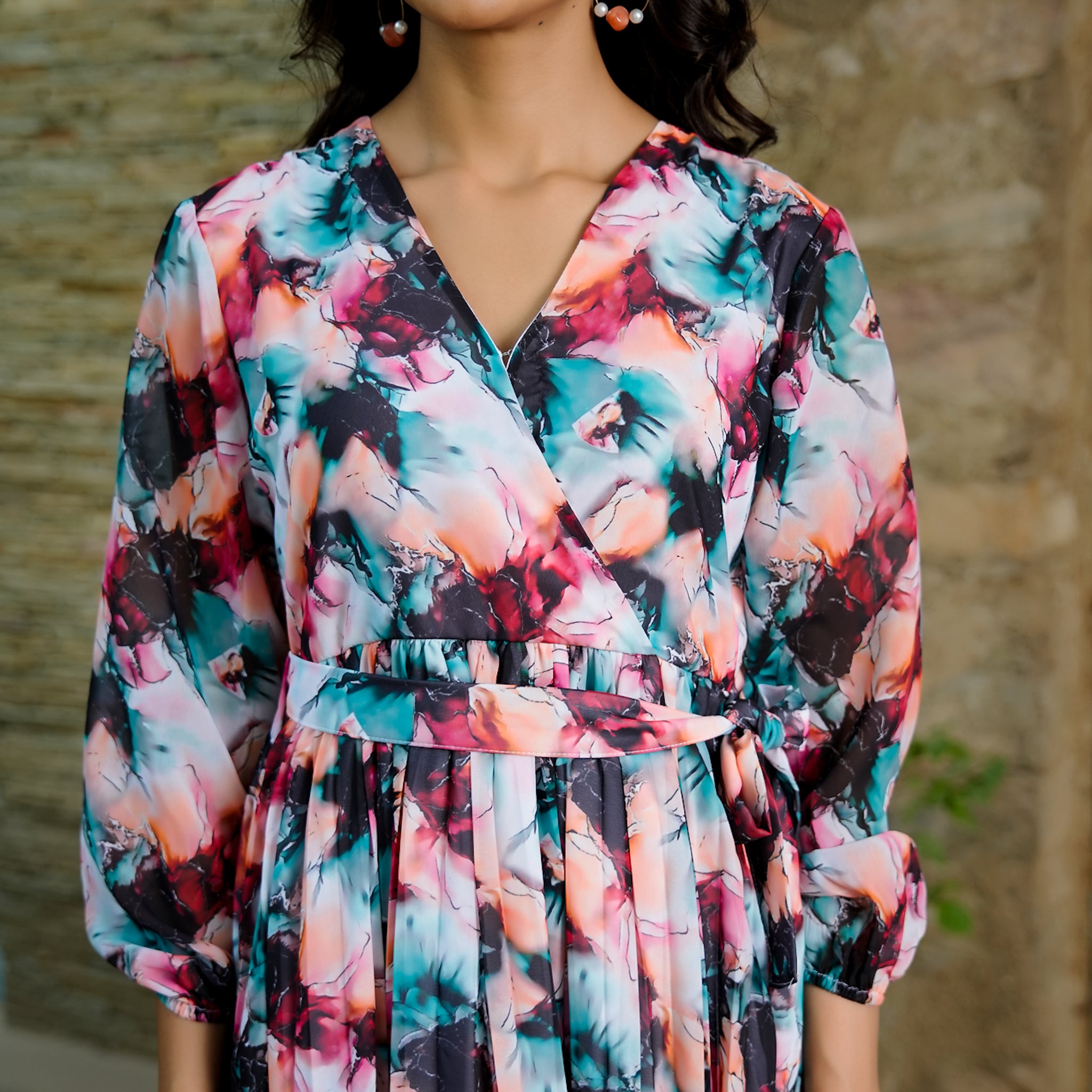 Gisele Multicolor Maxi Dress