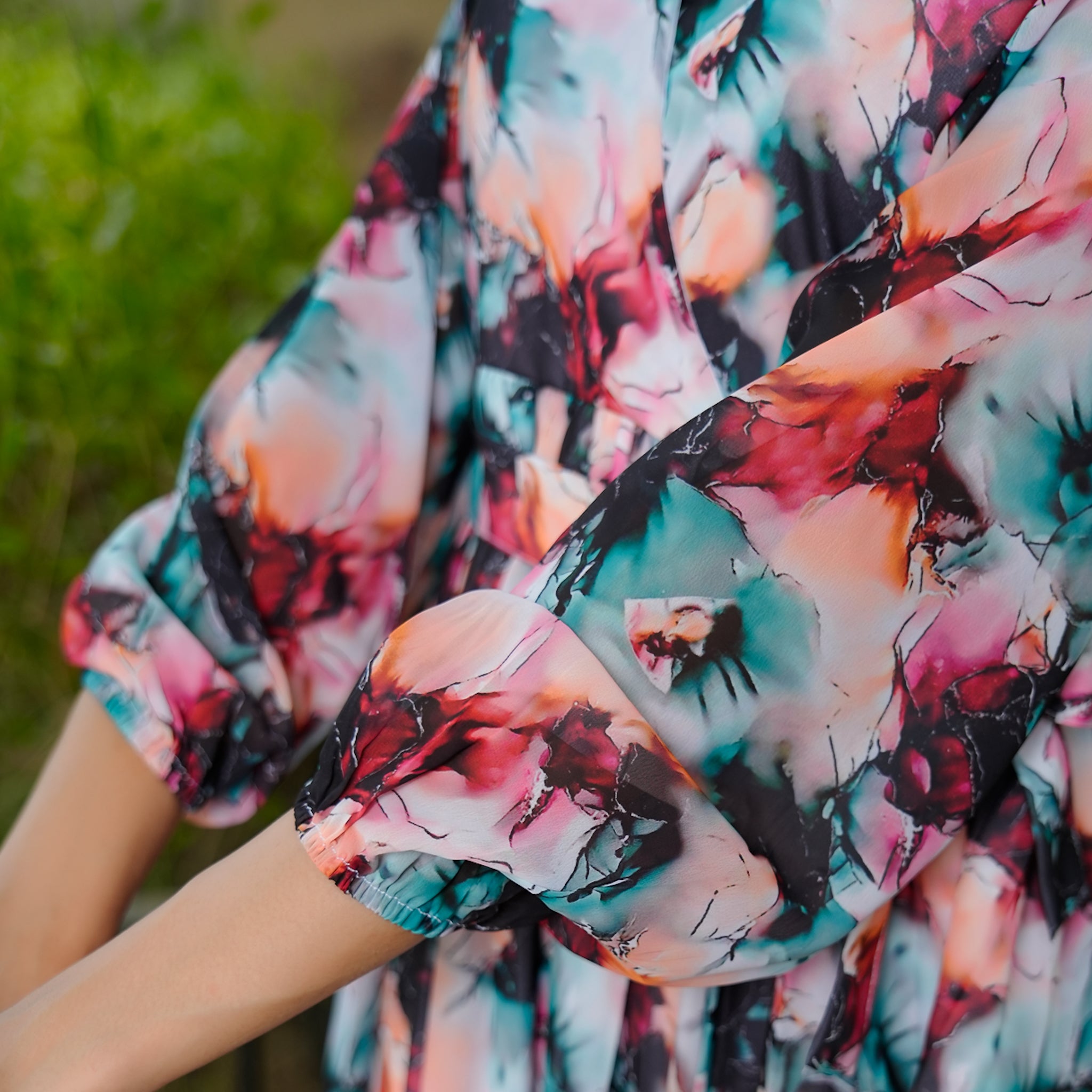 Gisele Multicolor Maxi Dress