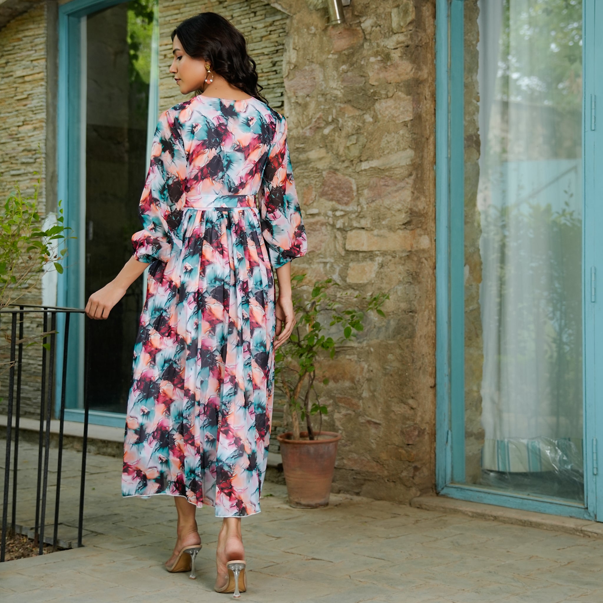 Gisele Multicolor Maxi Dress