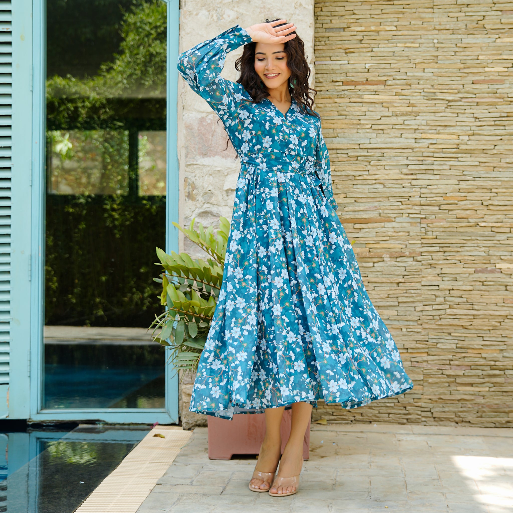 Kelly Floral Maxi Dress