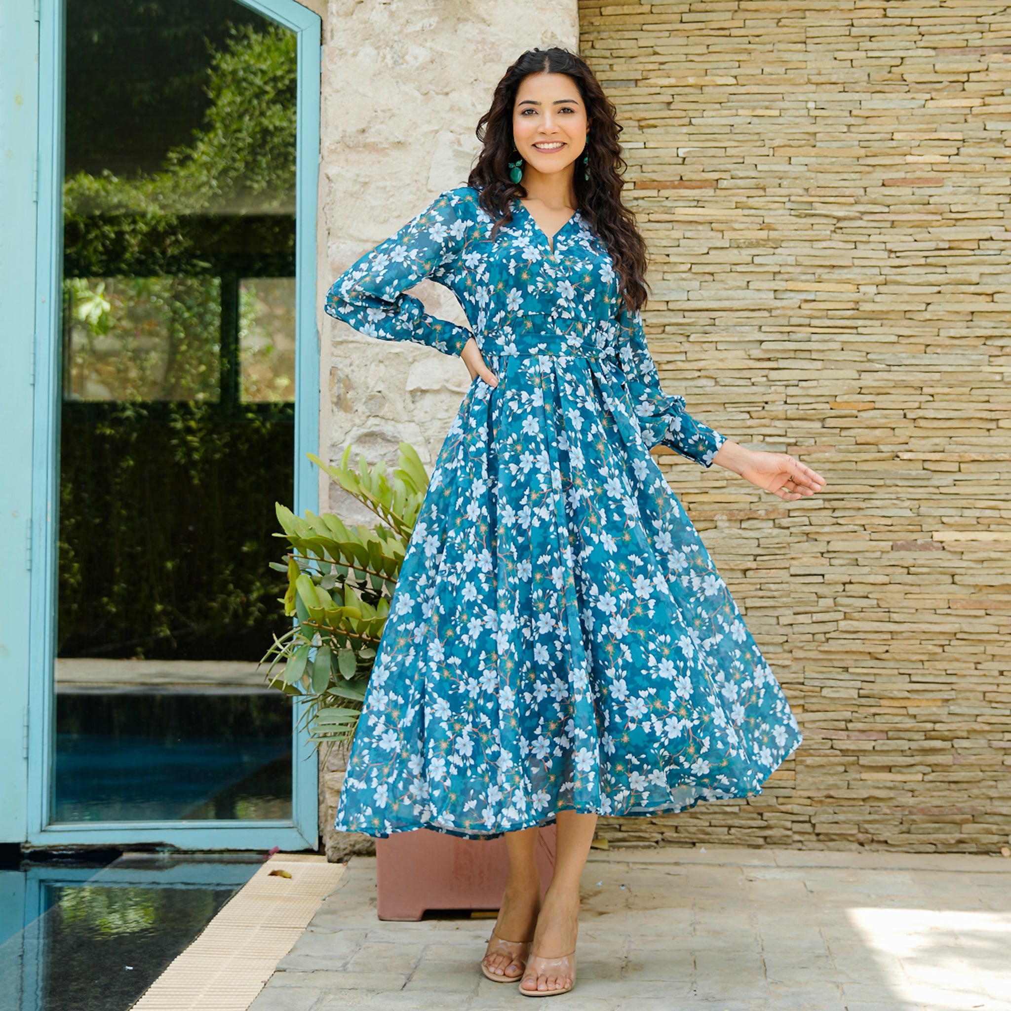 Kelly Floral Maxi Dress