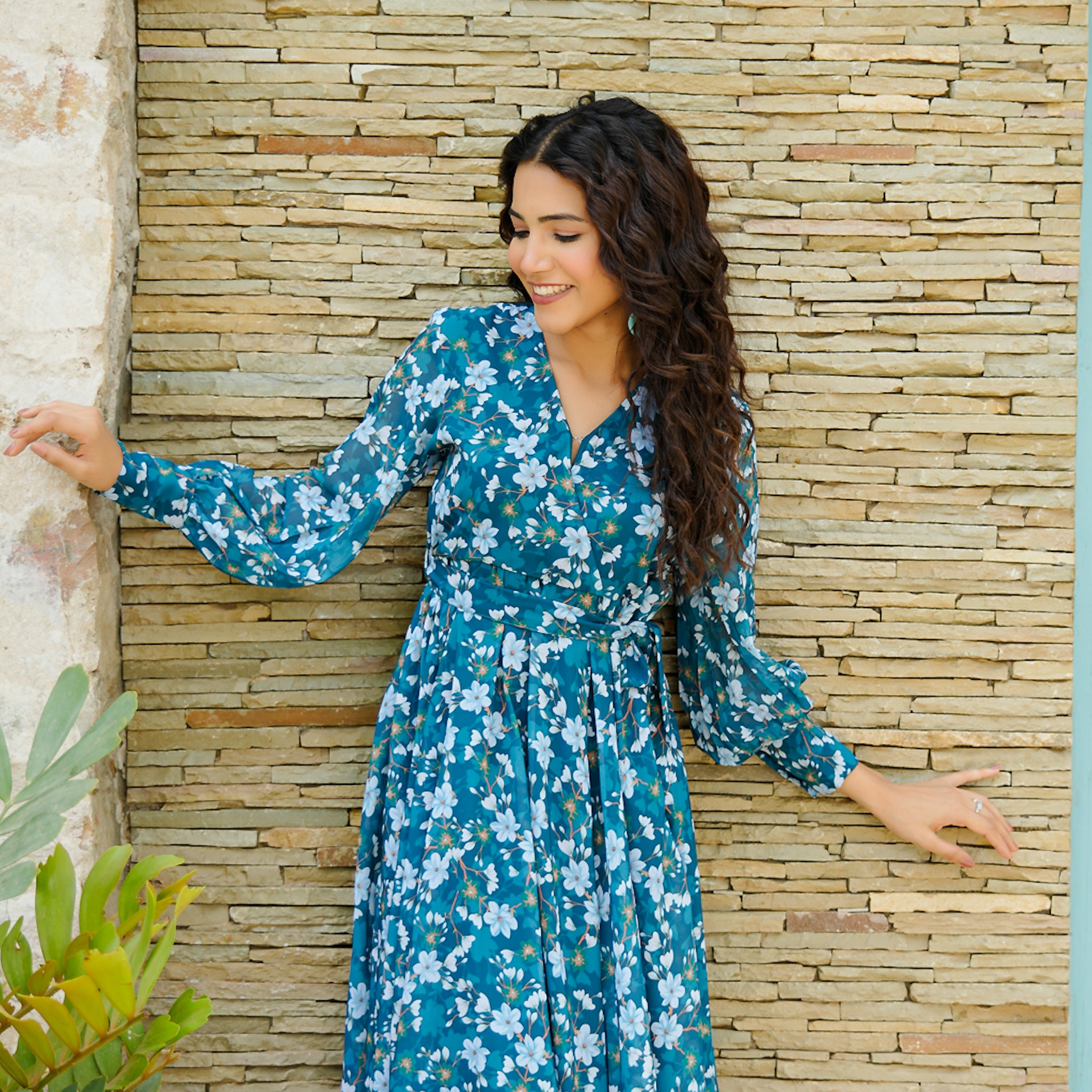 Kelly Floral Maxi Dress