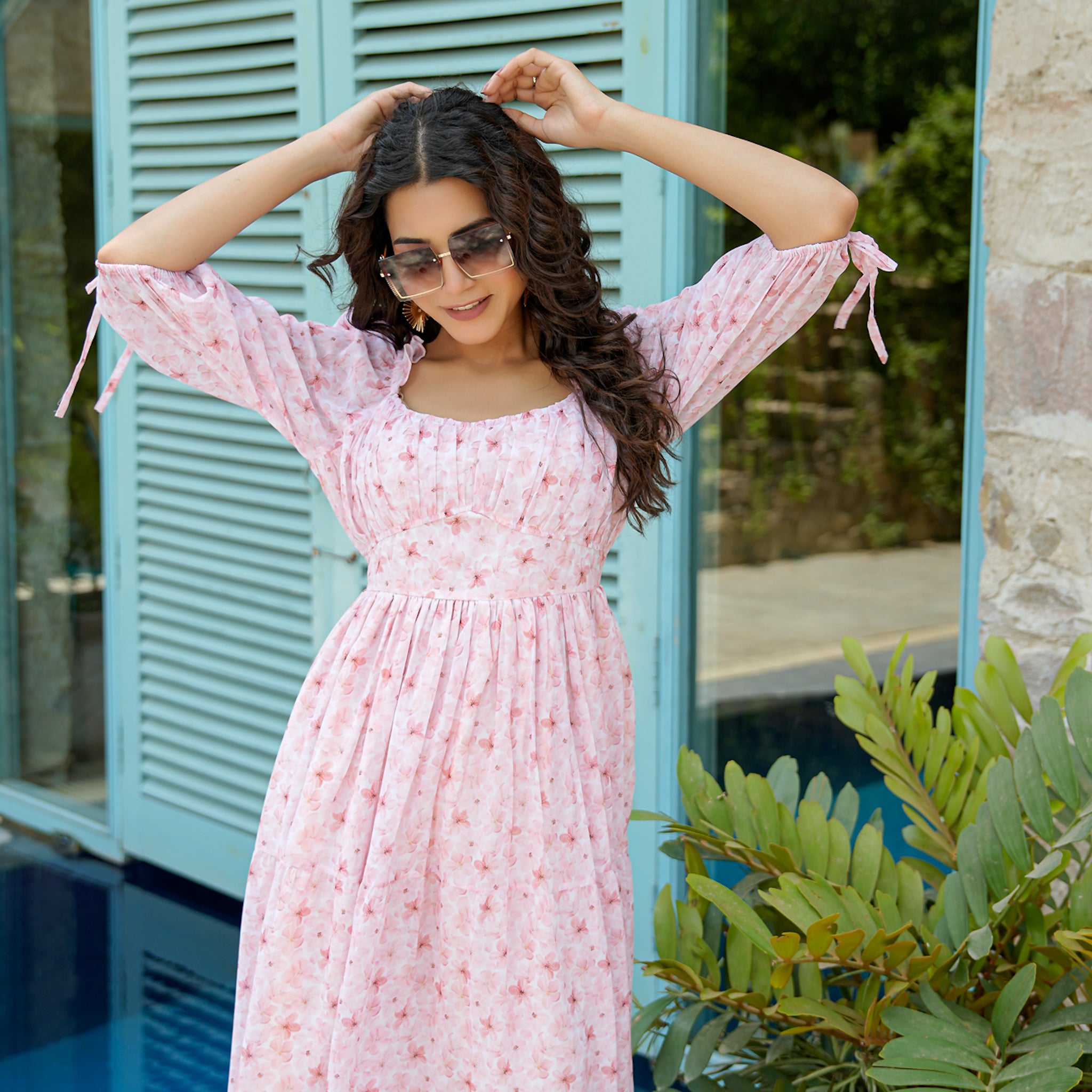 Reyna Floral Maxi Dress