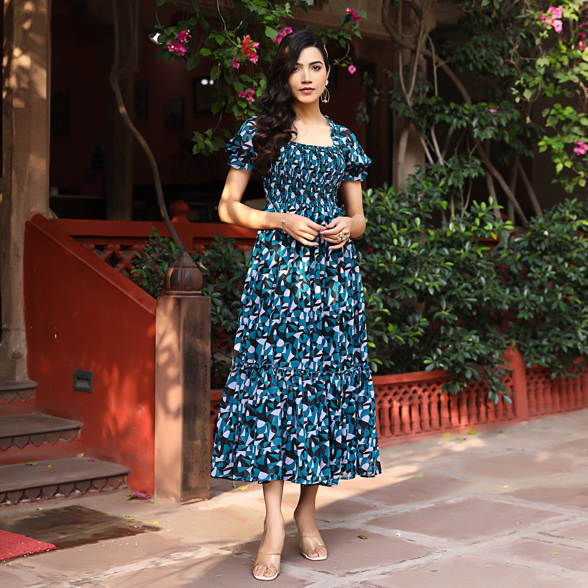 Bianca Multicolor Maxi Dress