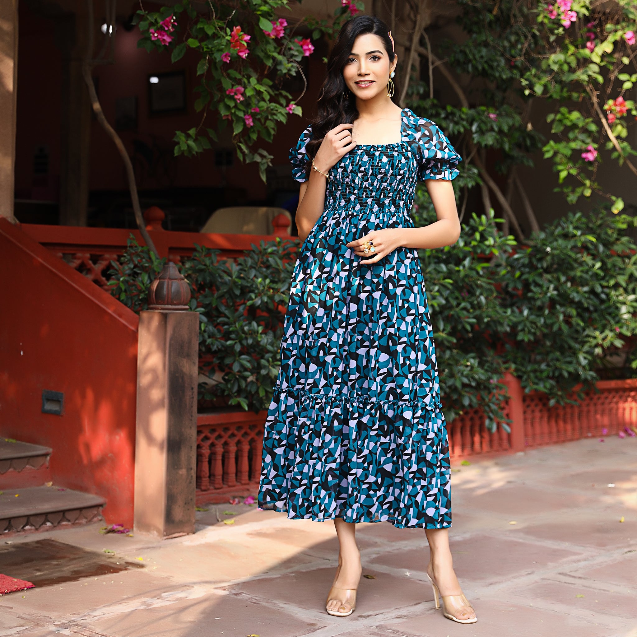 Bianca Multicolor Maxi Dress