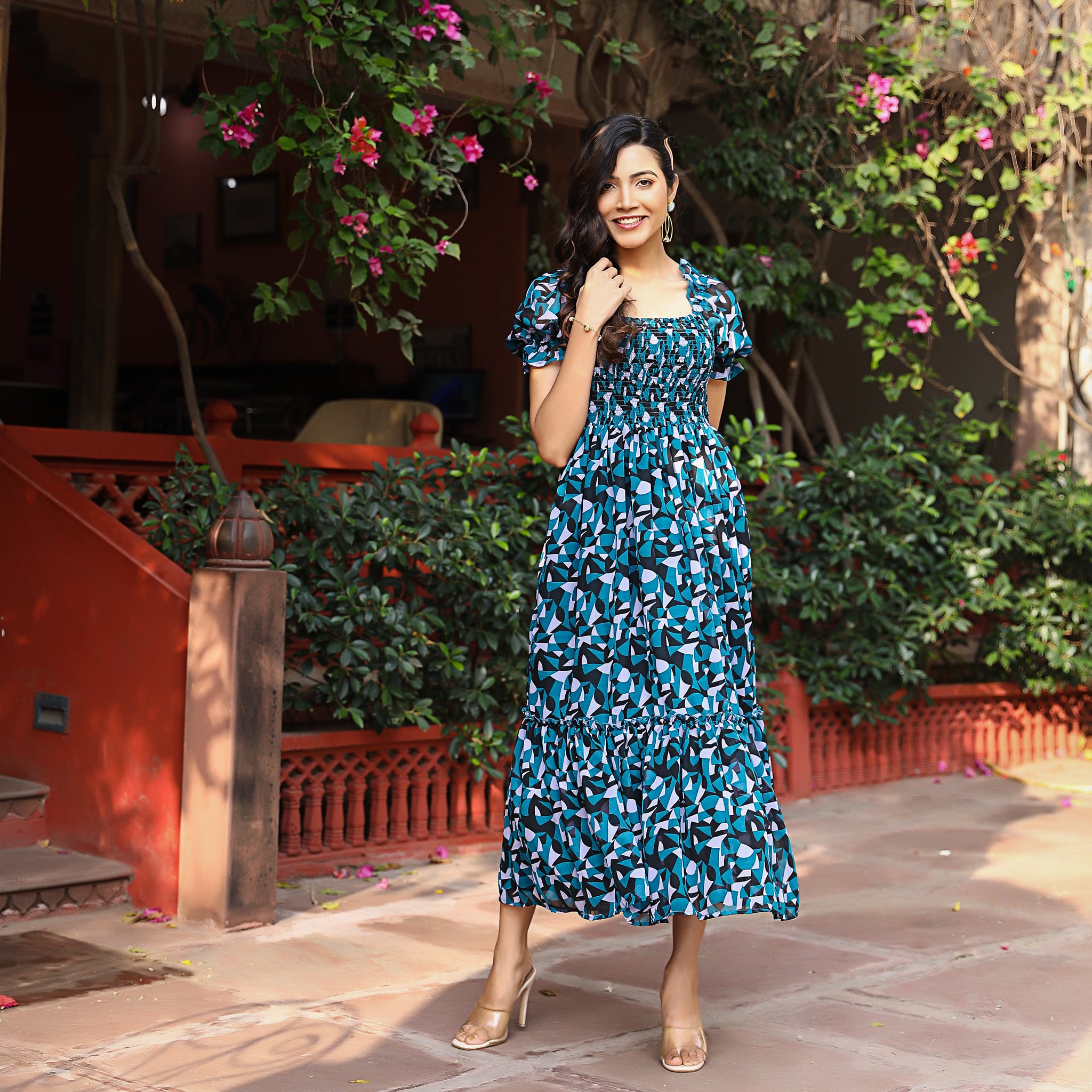 Bianca Multicolor Maxi Dress