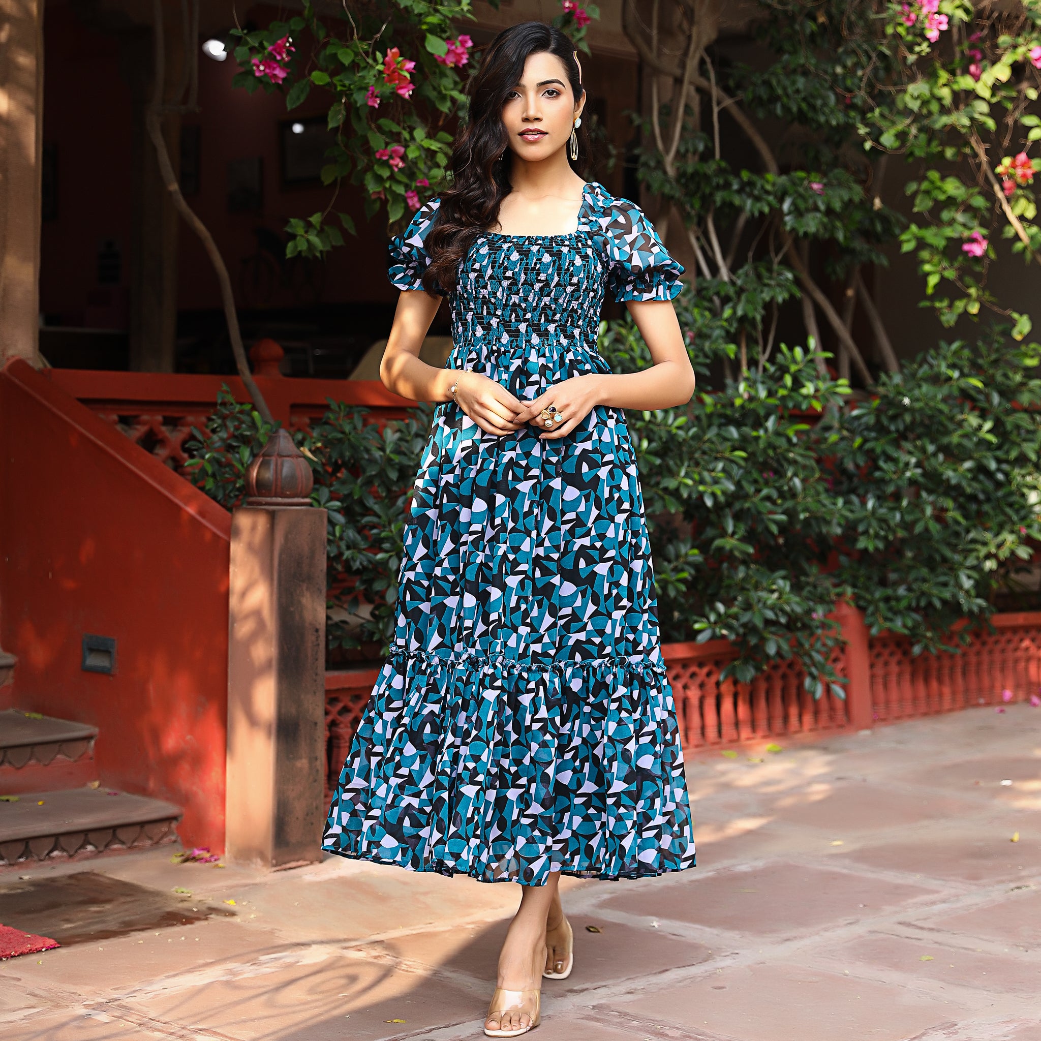 Bianca Multicolor Maxi Dress