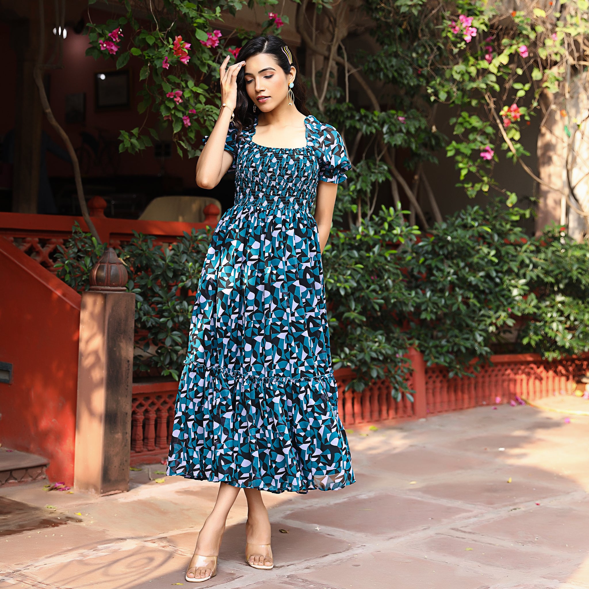 Bianca Multicolor Maxi Dress