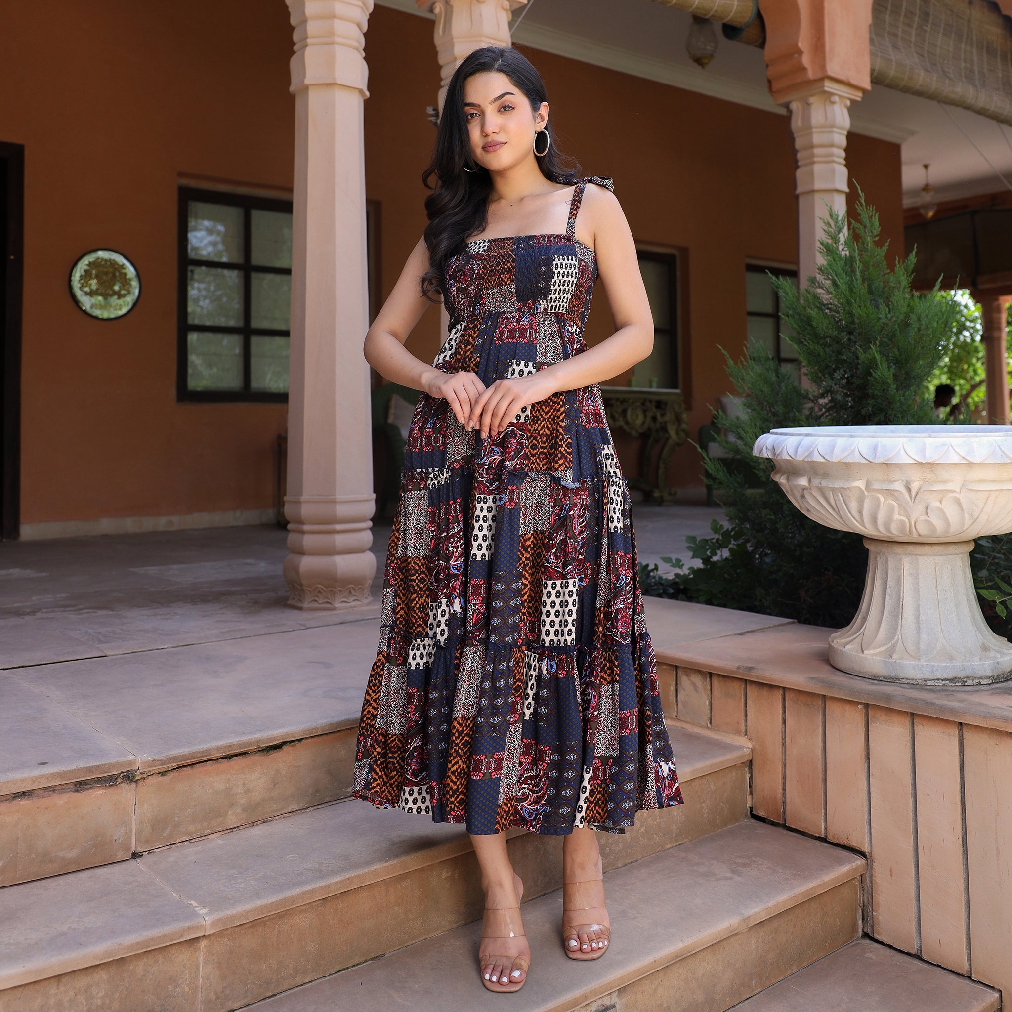 Marianna Multicolor Maxi Dress