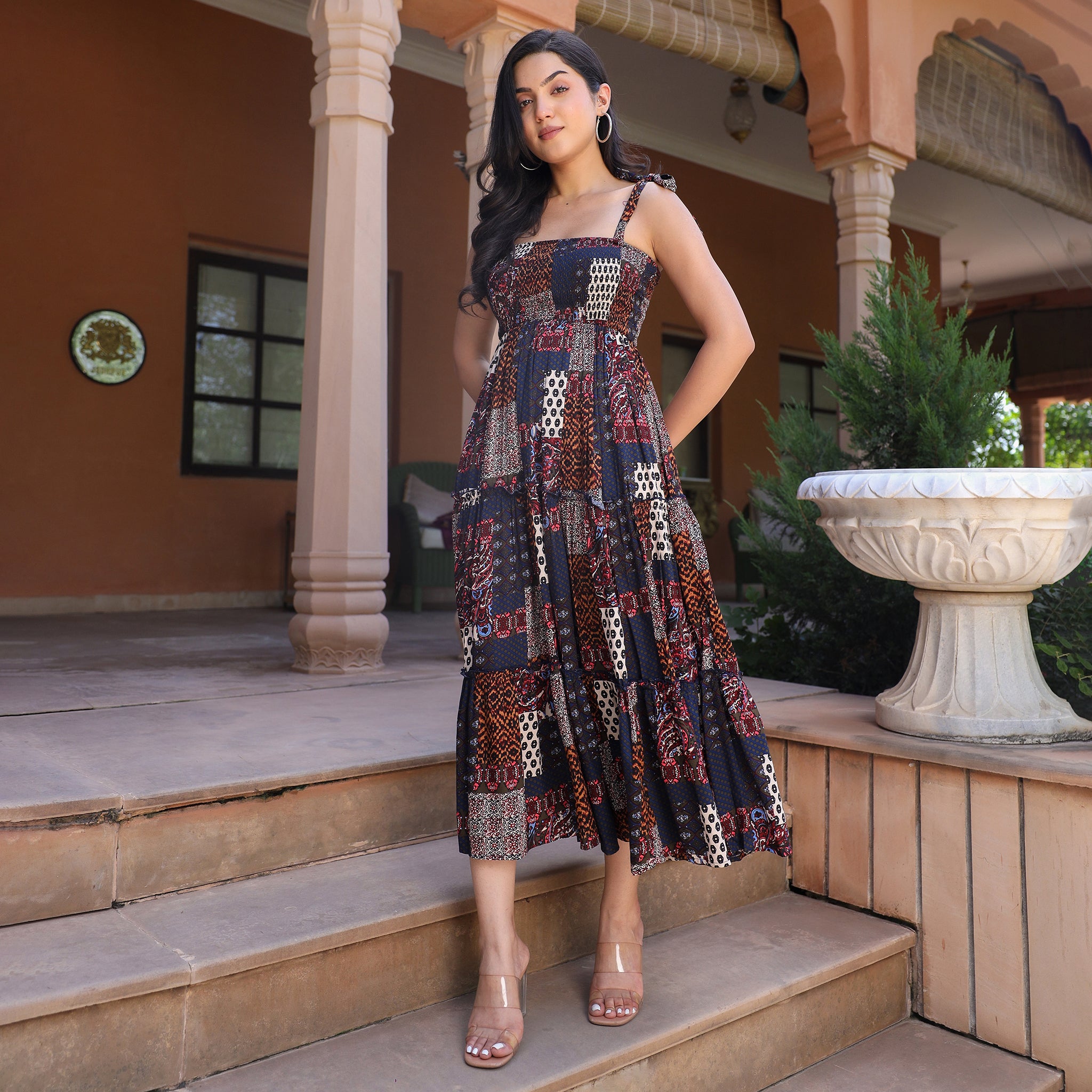 Marianna Multicolor Maxi Dress