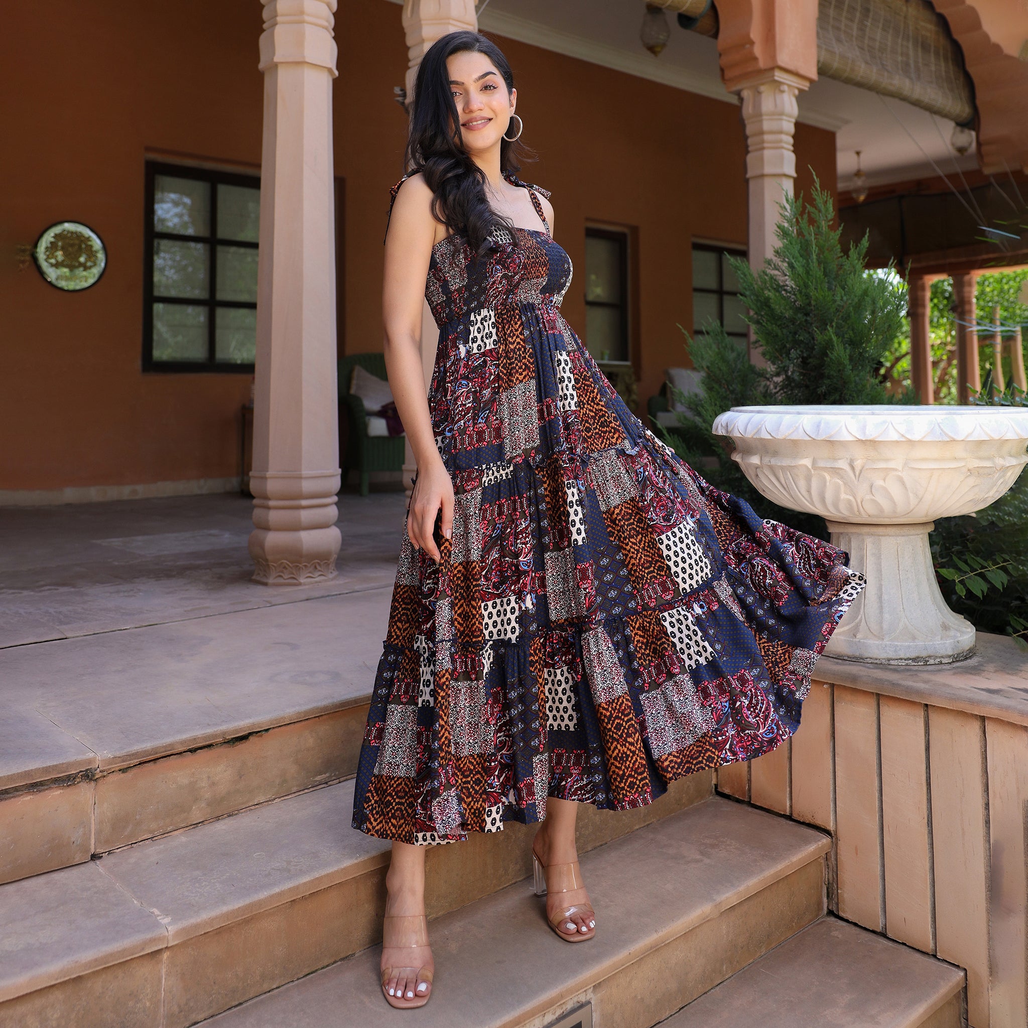 Marianna Multicolor Maxi Dress