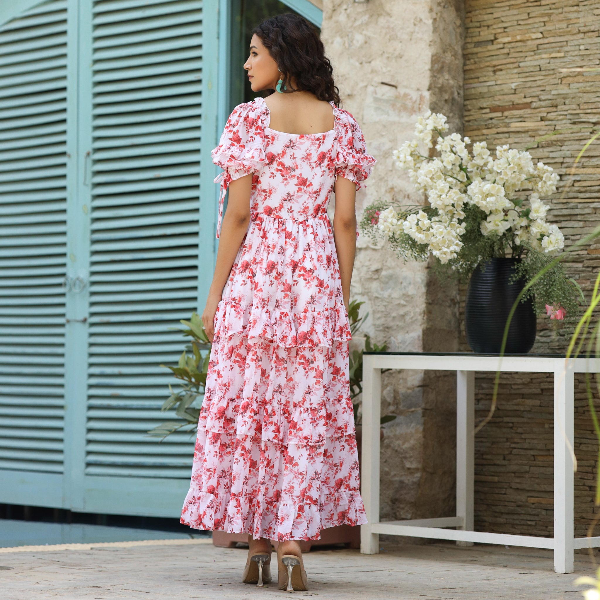 Bailey Multicolor Floral Maxi Dress