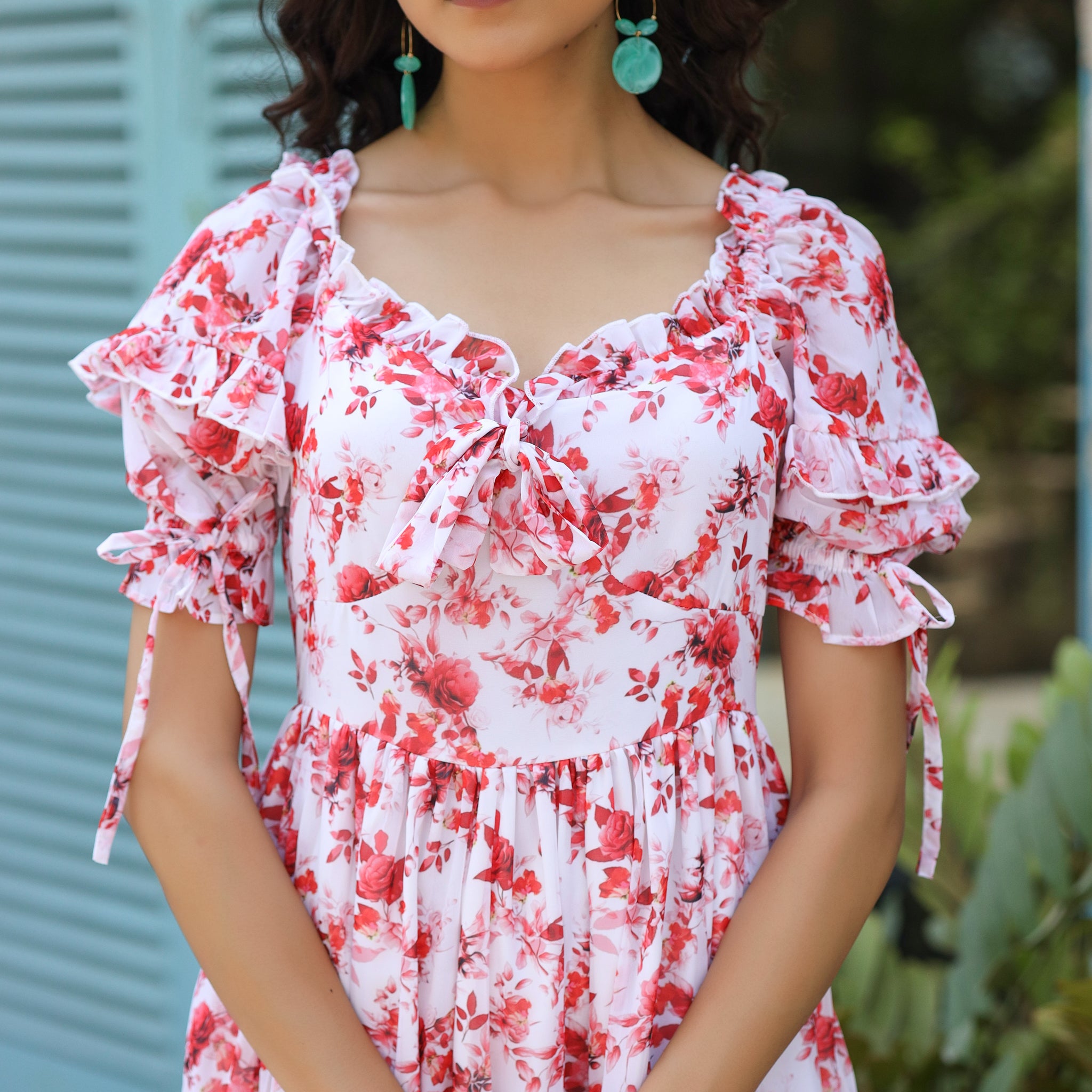 Bailey Multicolor Floral Maxi Dress