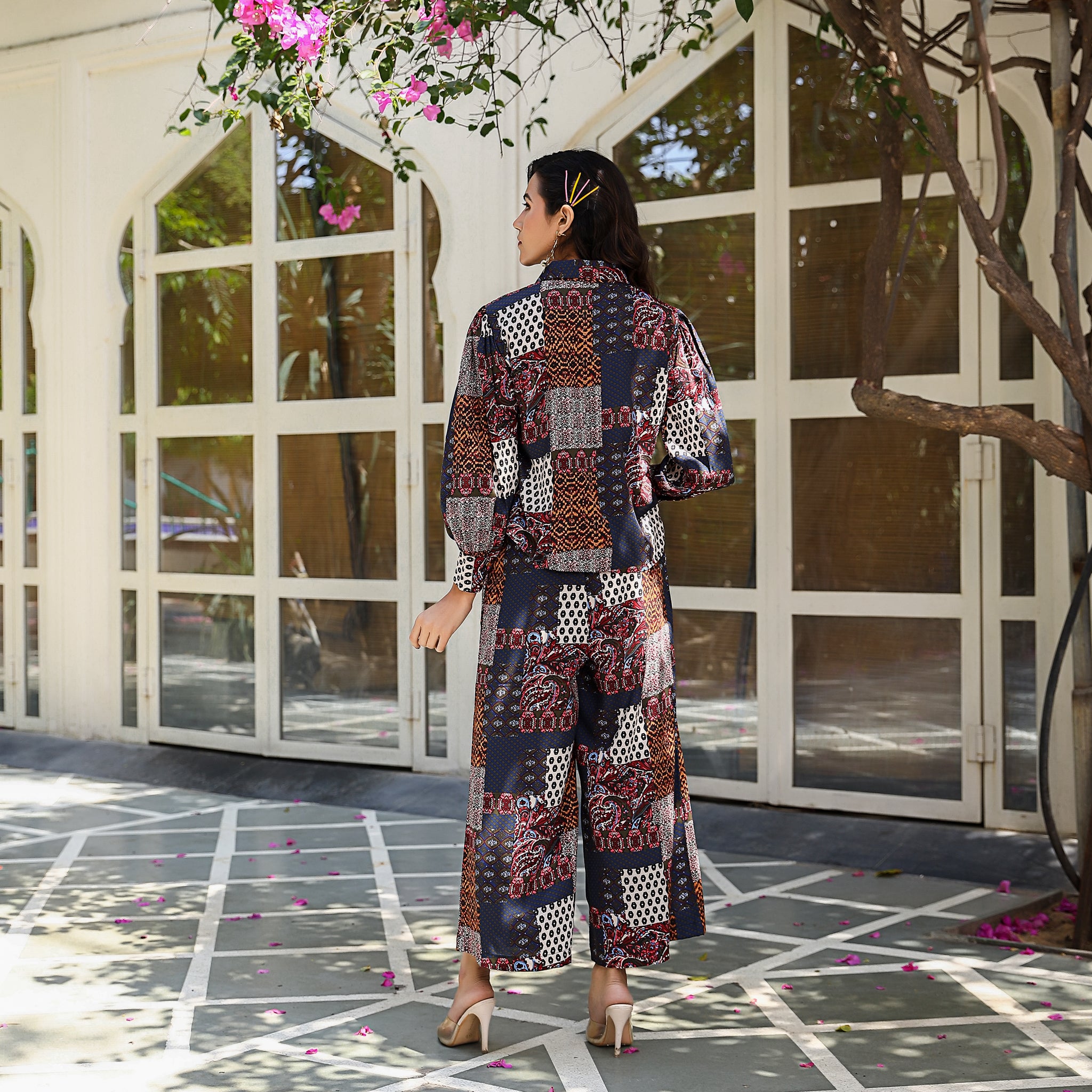 Zayna Multicolor Cotton Co-Ord Set