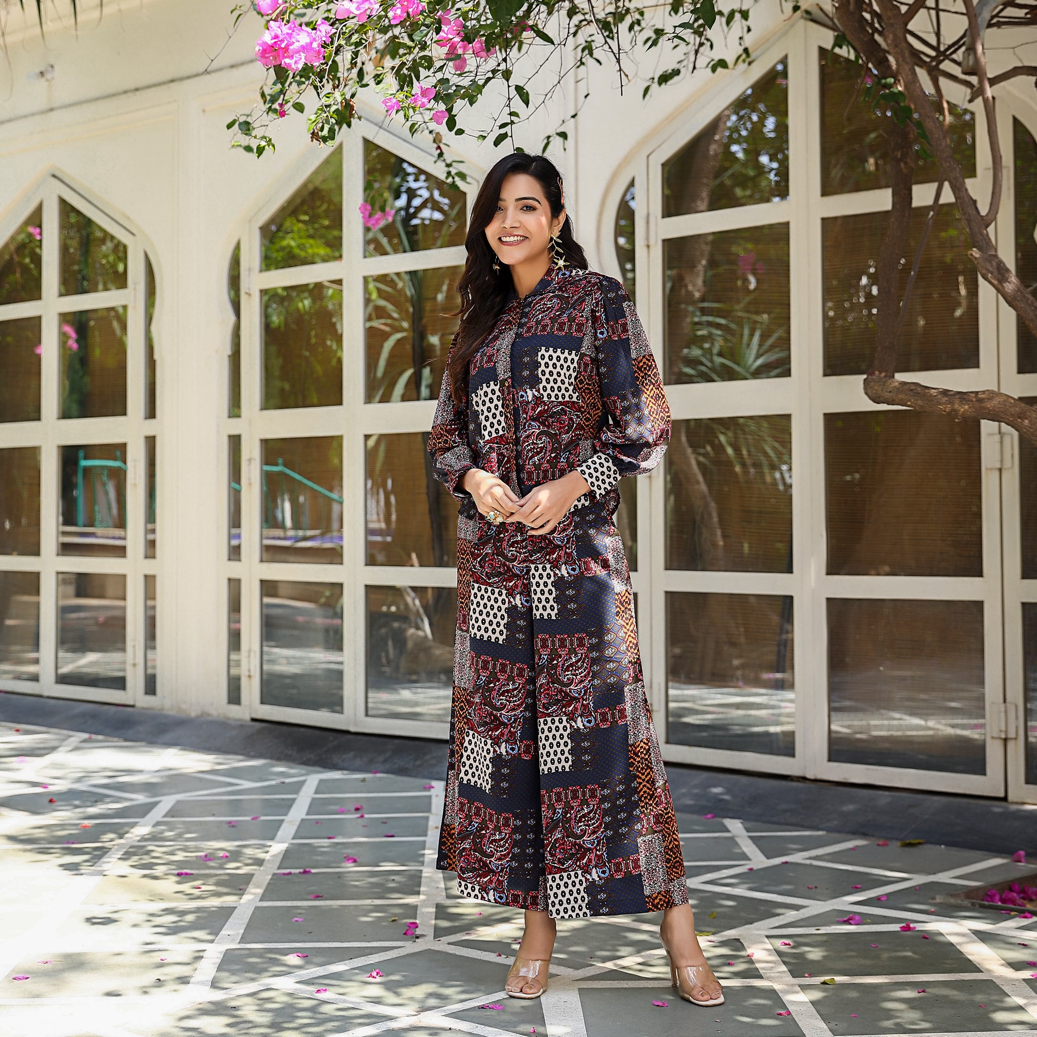 Zayna Multicolor Cotton Co-Ord Set