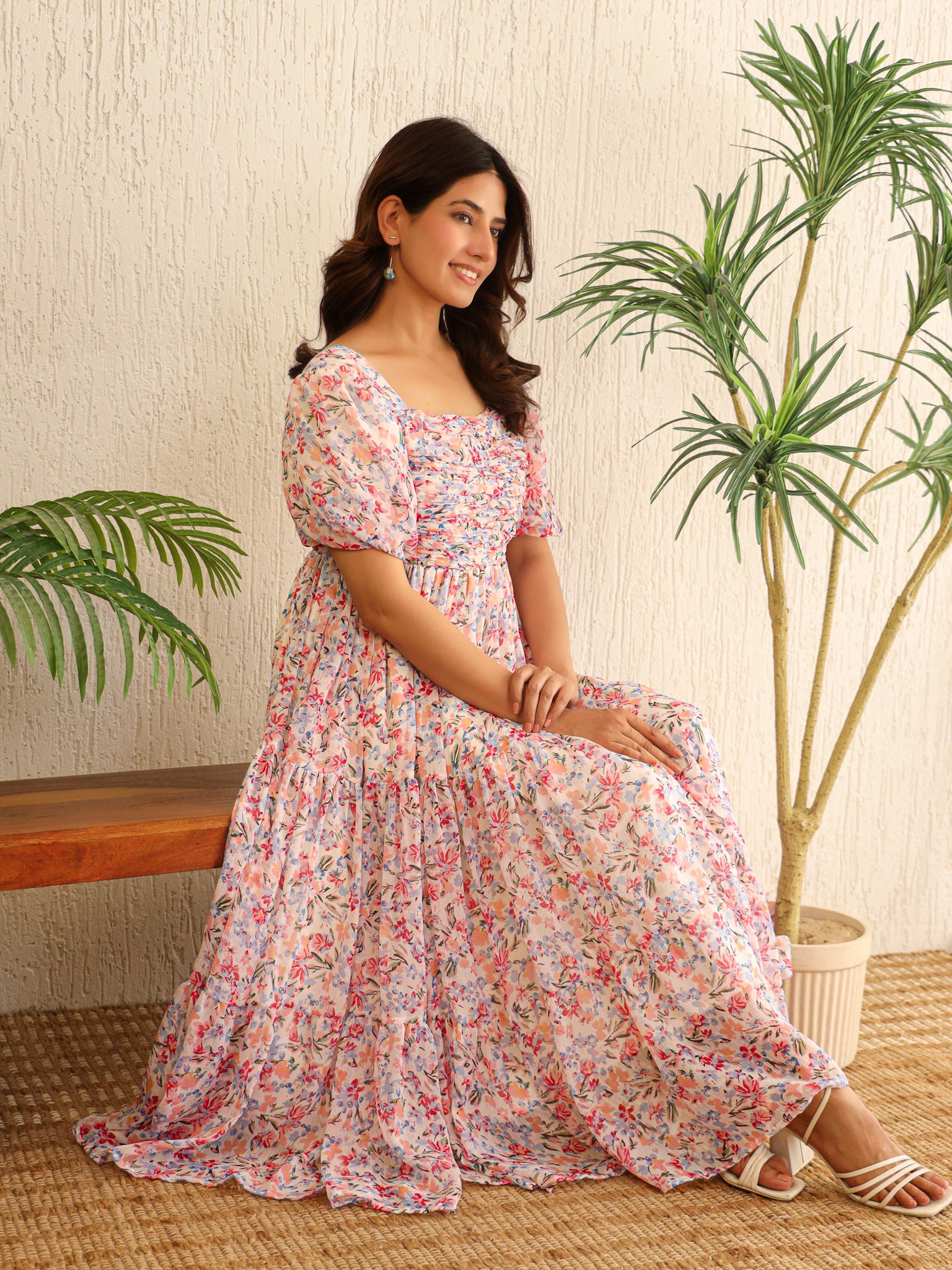 Crayson Multicolor Floral Maxi Dress