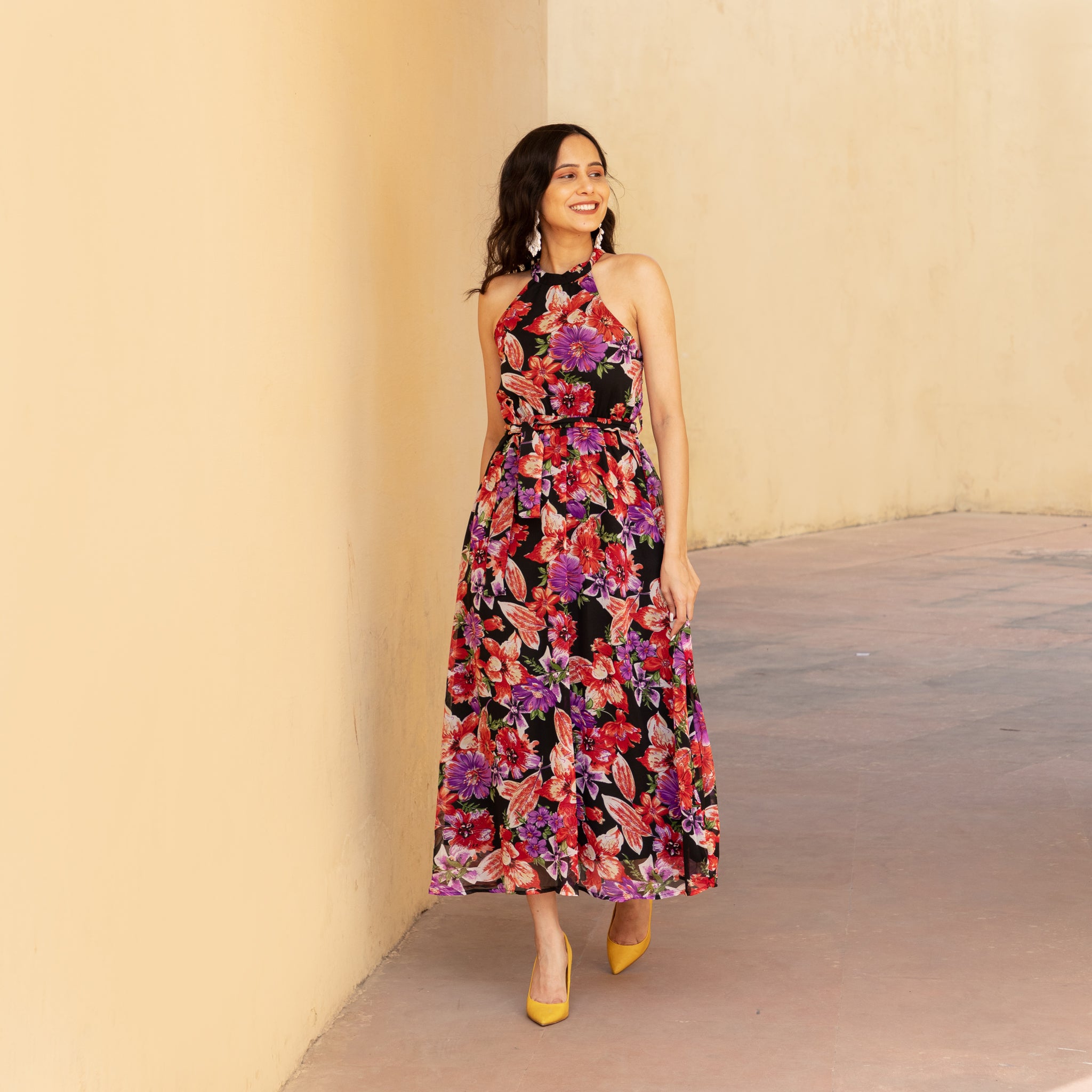 Multicolor Floral Sundress