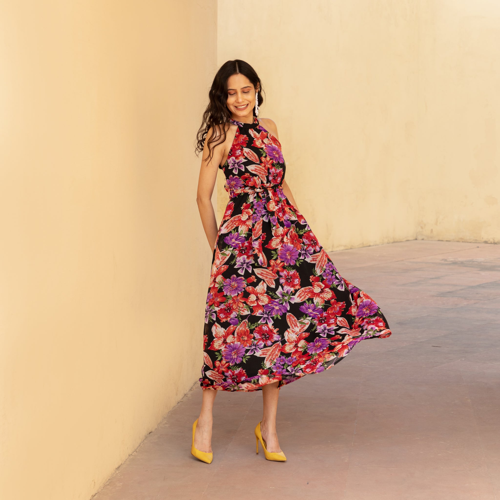 Multicolor Floral Sundress