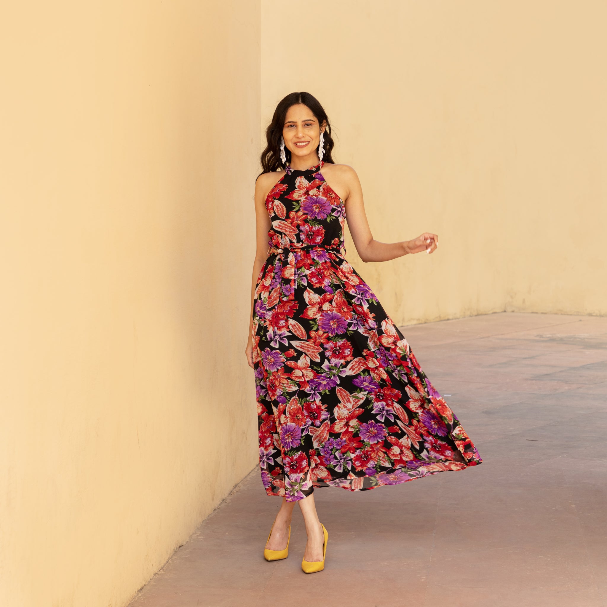 Multicolor Floral Sundress