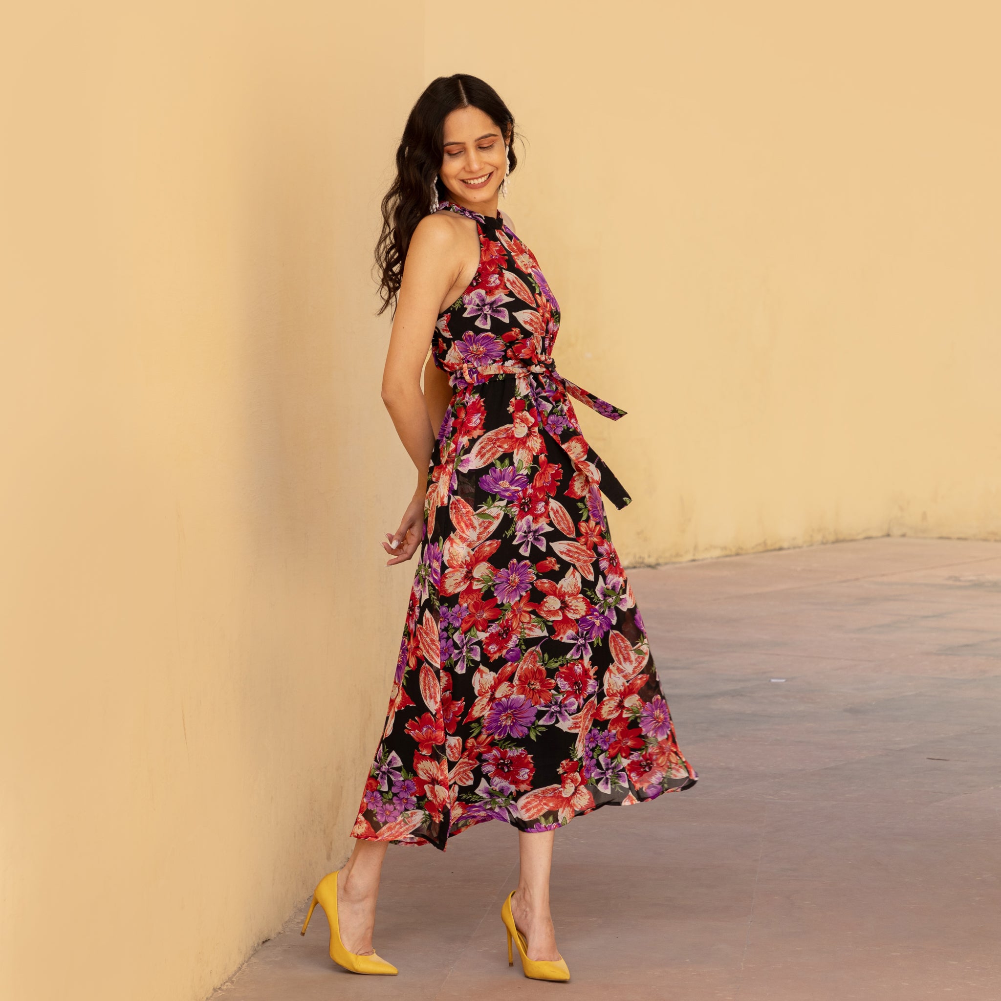 Multicolor Floral Sundress