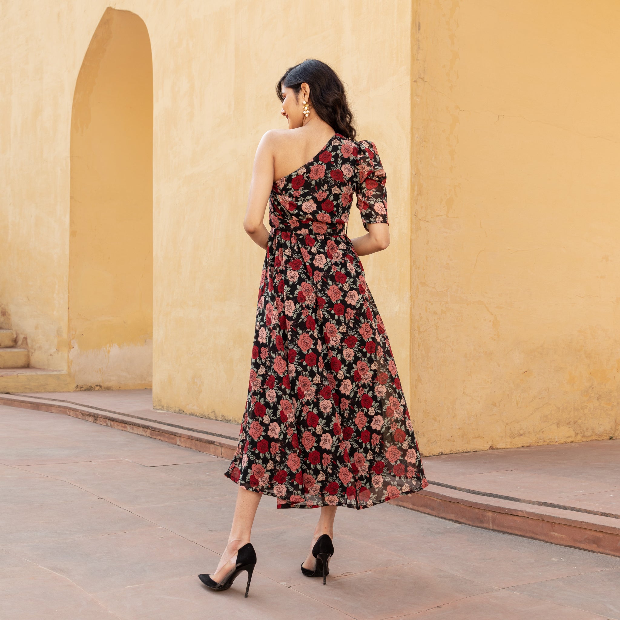 Multicolor Rosy Dress