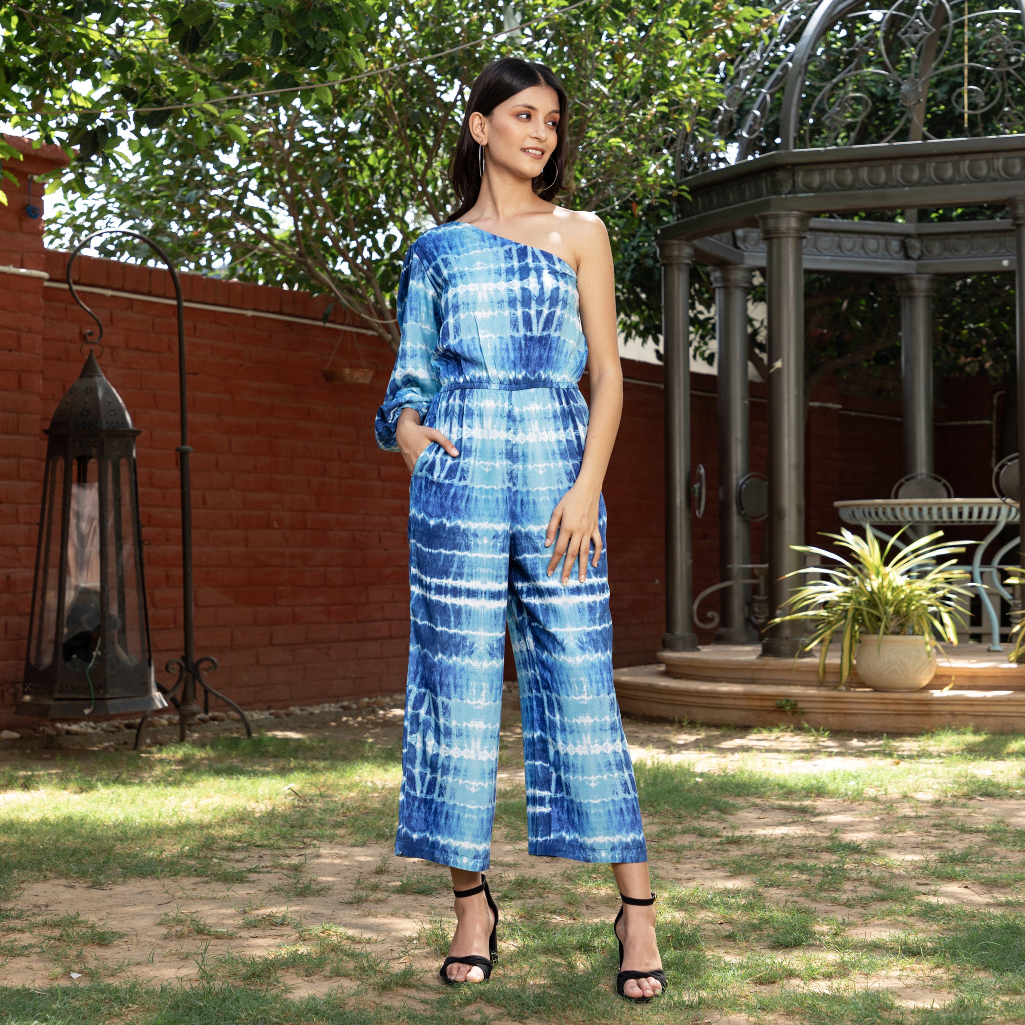 Summer Tie-dye Jumpsuit