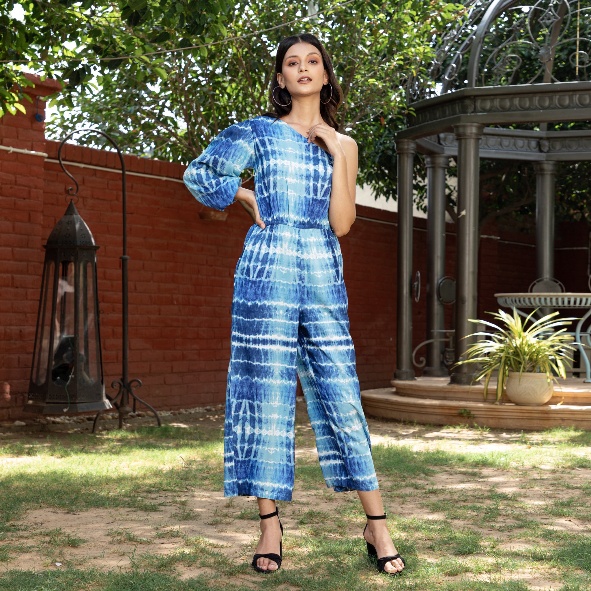 Summer Tie-dye Jumpsuit