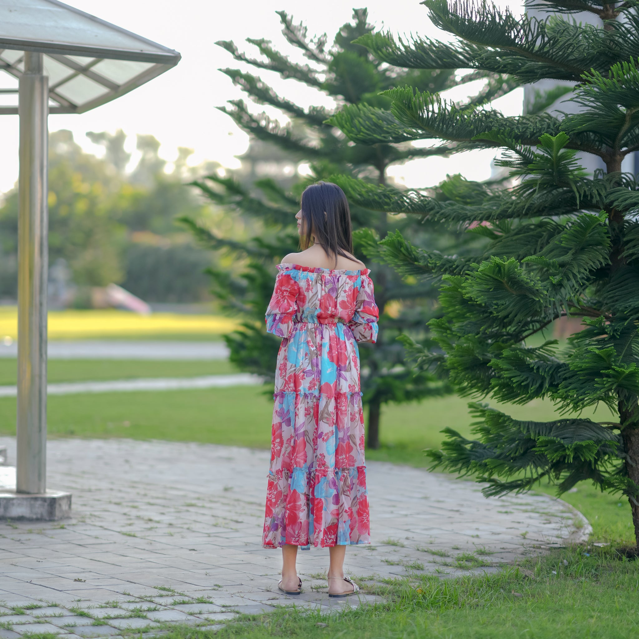 Genevieve Multicolor Floral Dress