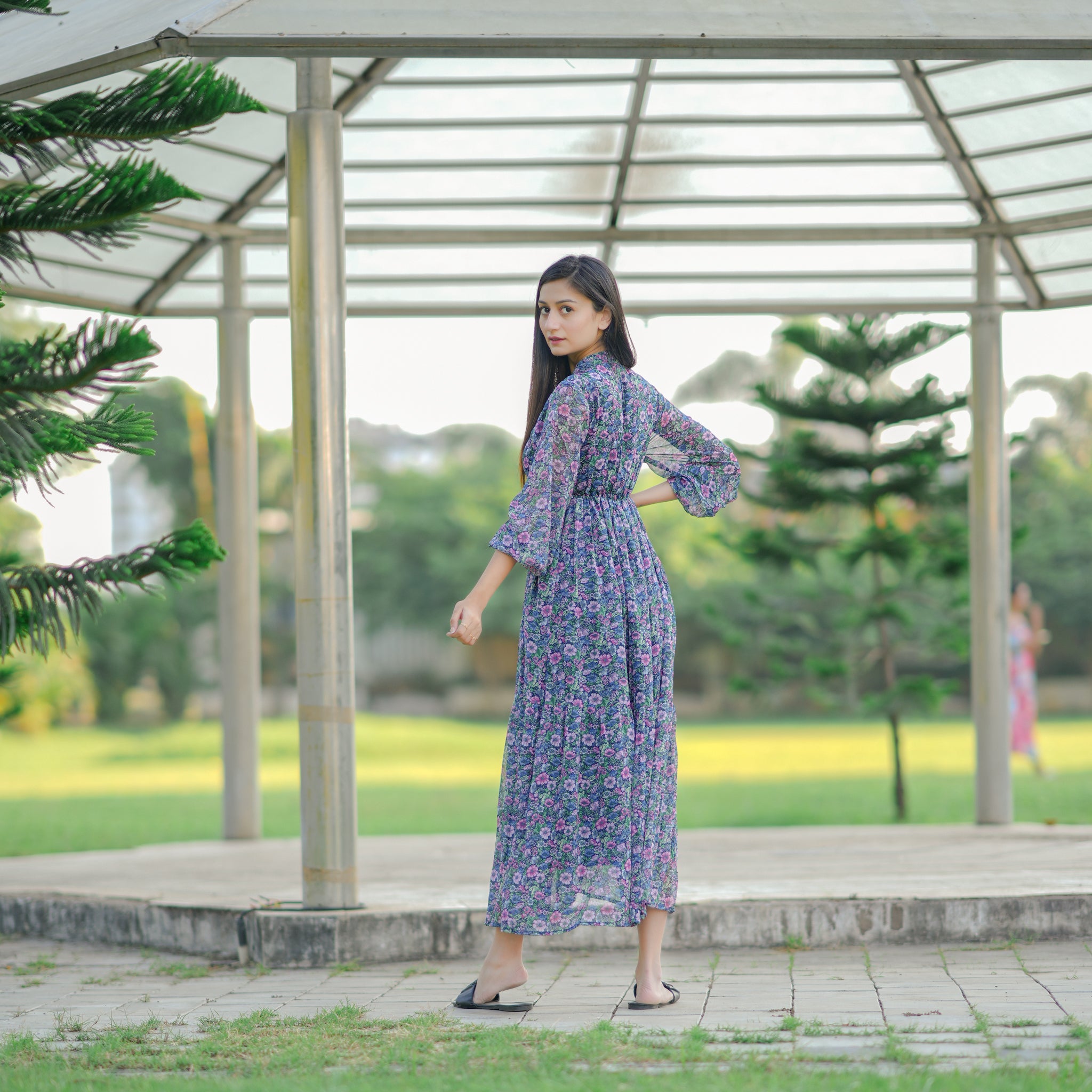 Noelle Multicolor Floral Dress