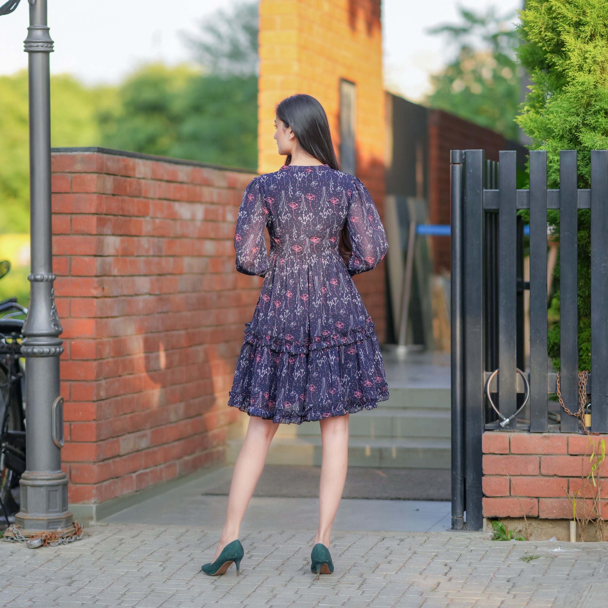 Hailey Multicolor Short Dress