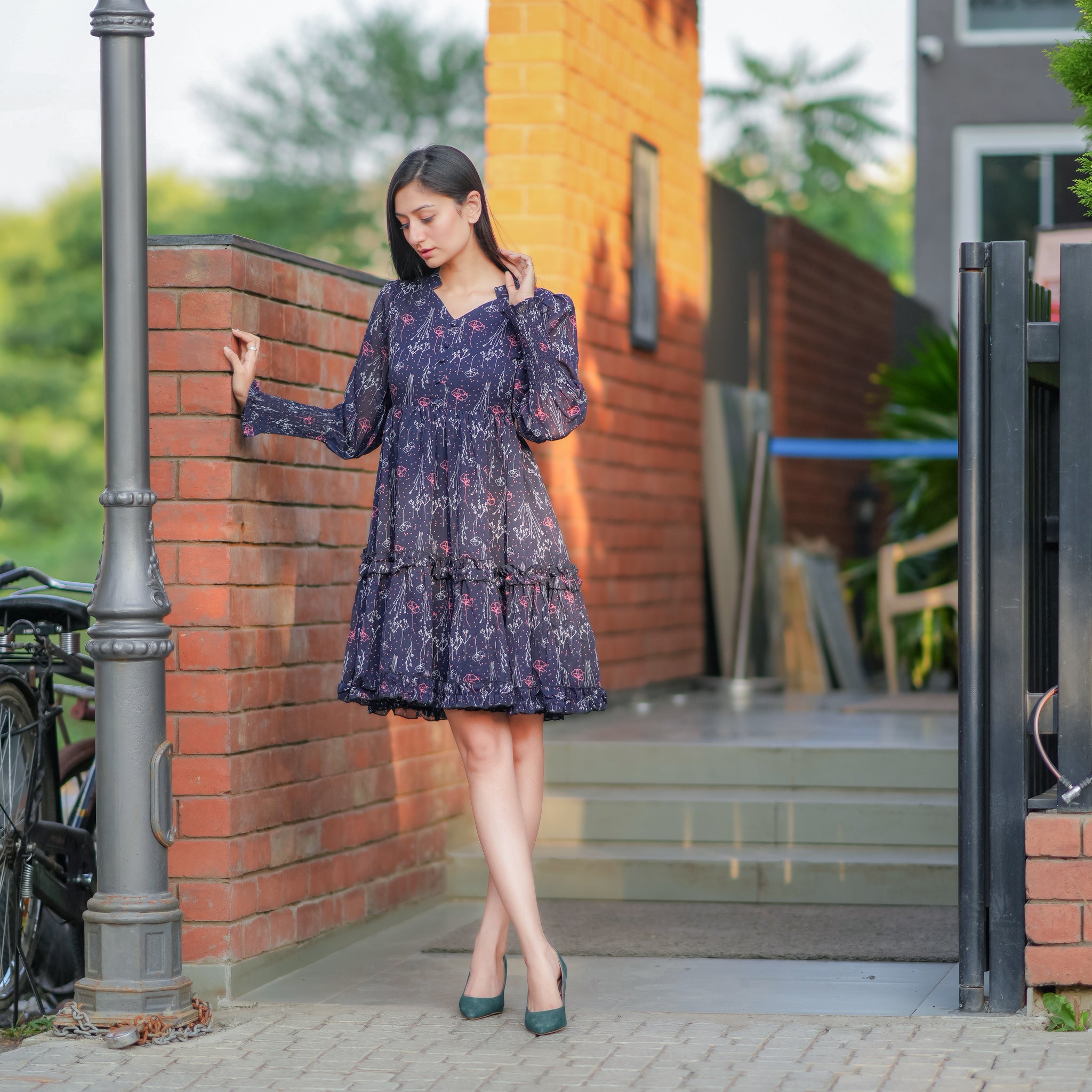 Hailey Multicolor Short Dress